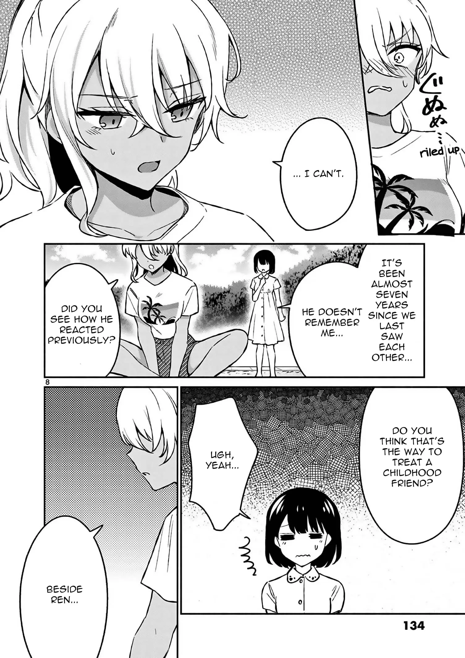 Shiotaiou no Sato-san ga Ore ni dake Amai - Chapter 27 - Page 8