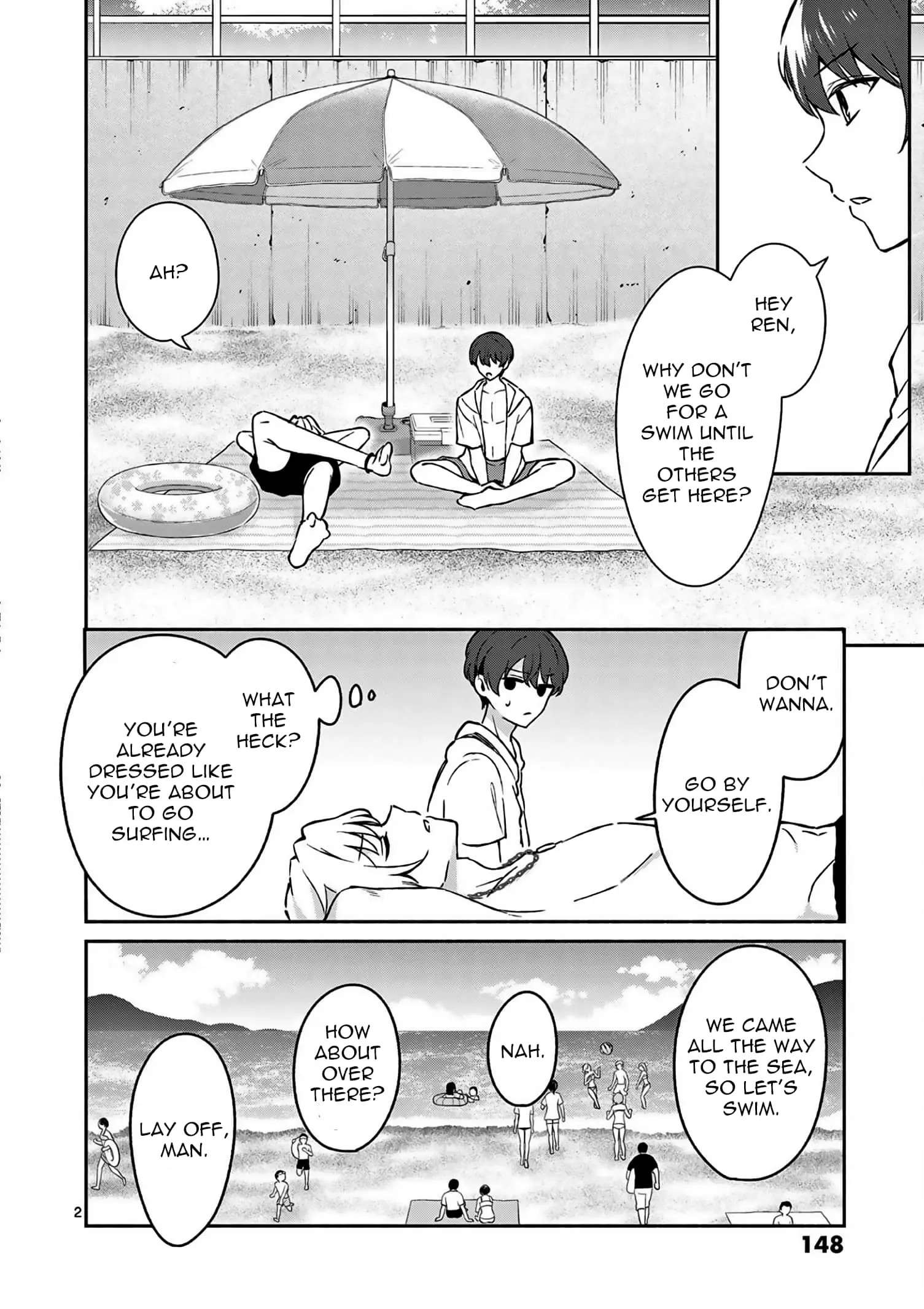 Shiotaiou no Sato-san ga Ore ni dake Amai - Chapter 28 - Page 2