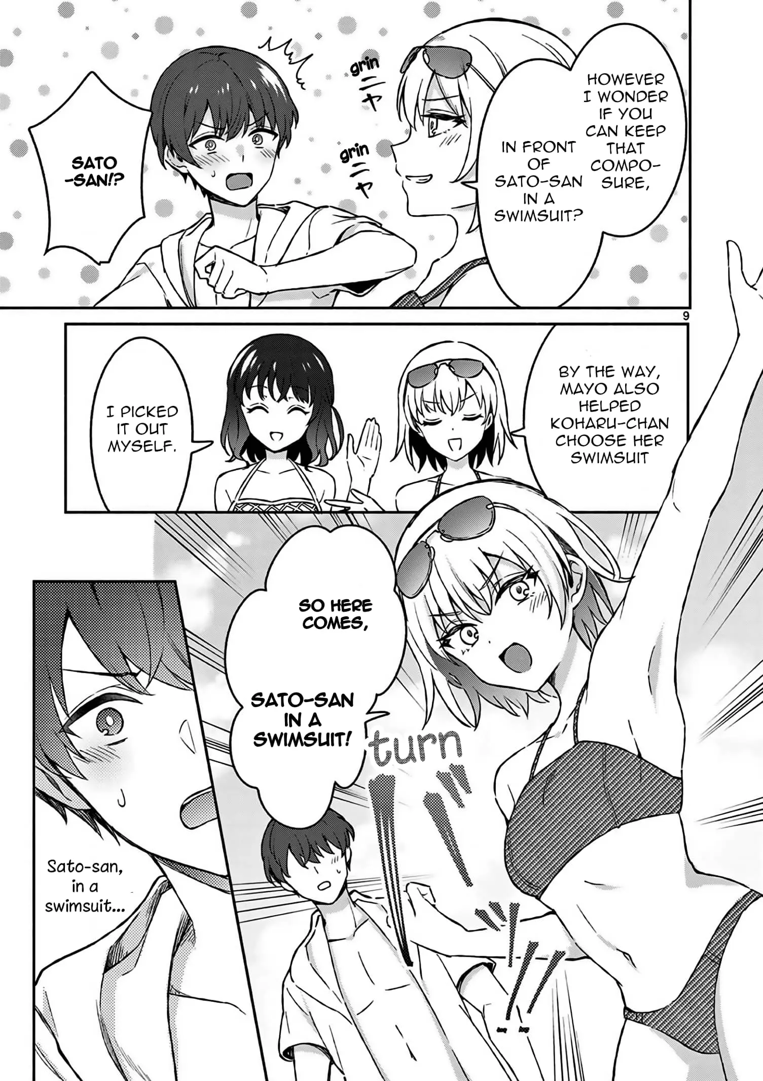 Shiotaiou no Sato-san ga Ore ni dake Amai - Chapter 28 - Page 9