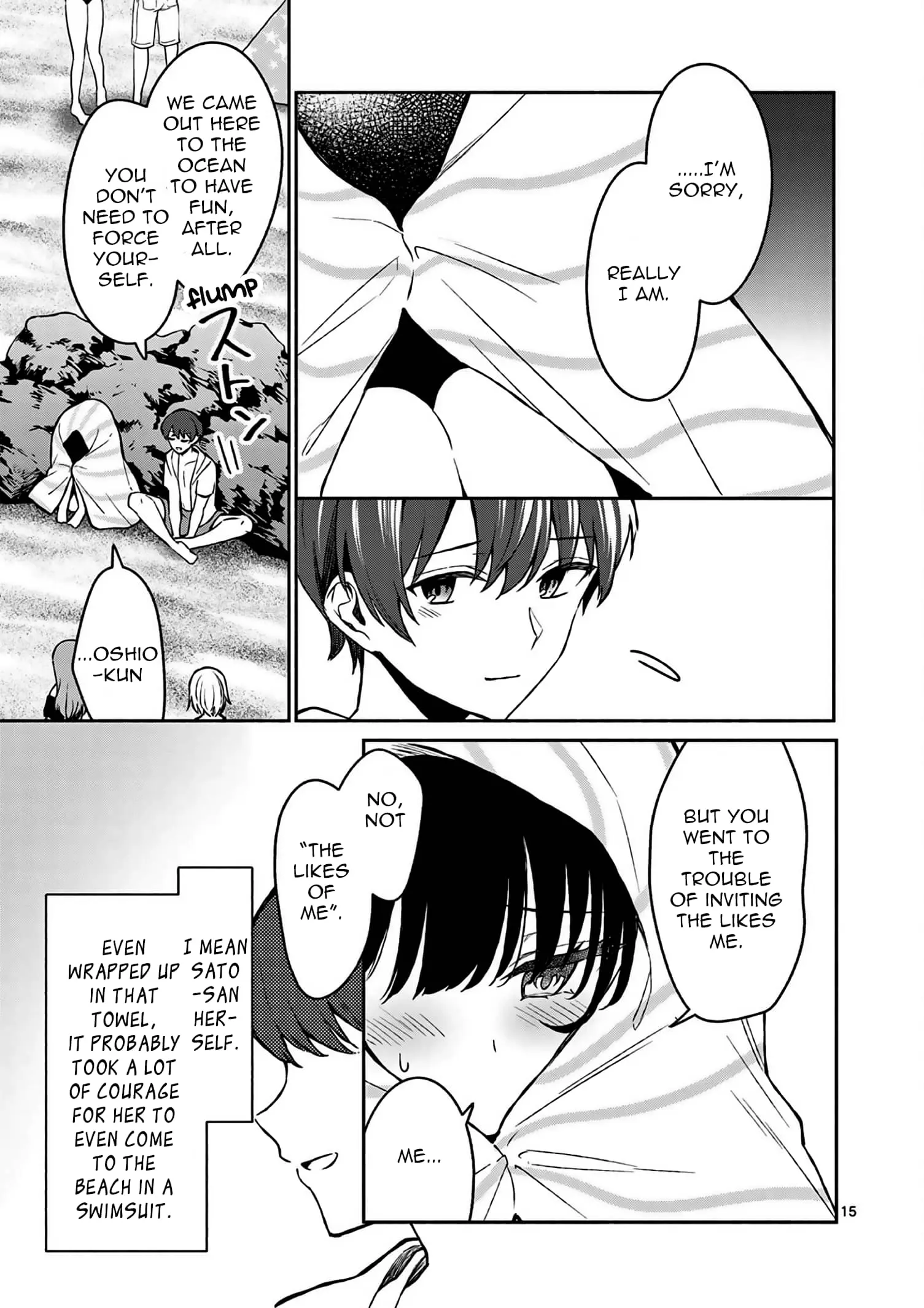 Shiotaiou no Sato-san ga Ore ni dake Amai - Chapter 28 - Page 15