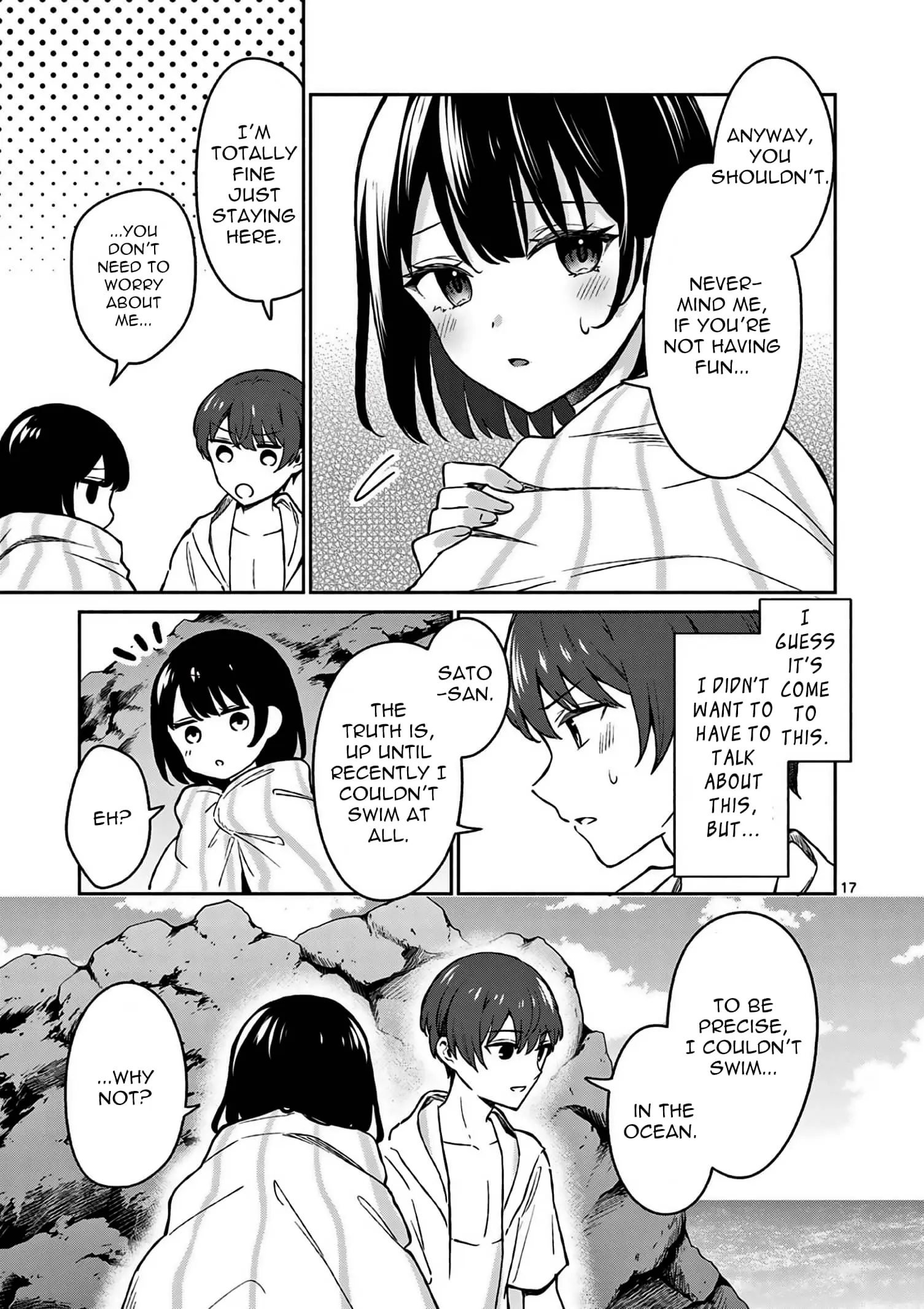 Shiotaiou no Sato-san ga Ore ni dake Amai - Chapter 28 - Page 17