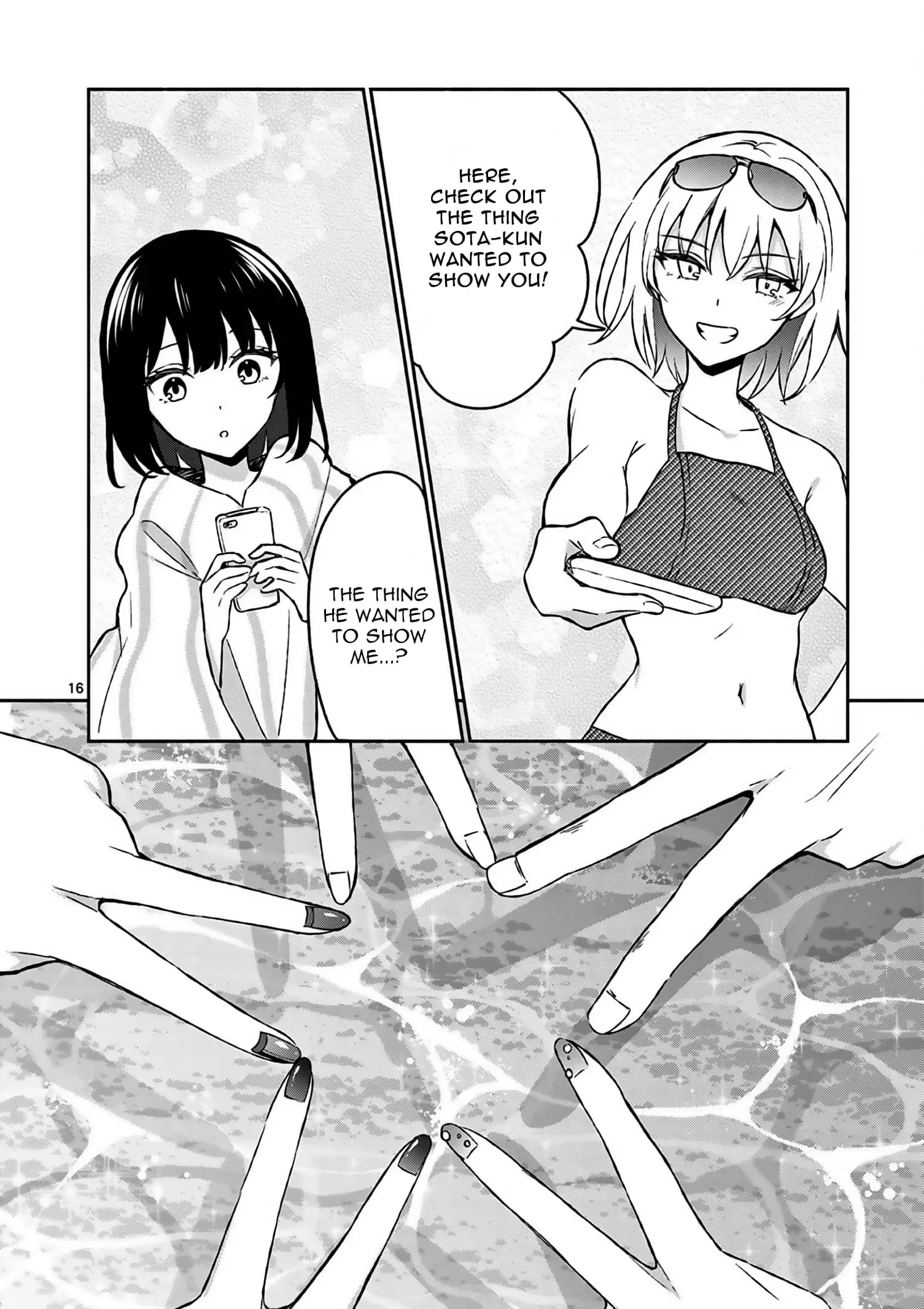 Shiotaiou no Sato-san ga Ore ni dake Amai - Chapter 29 - Page 16