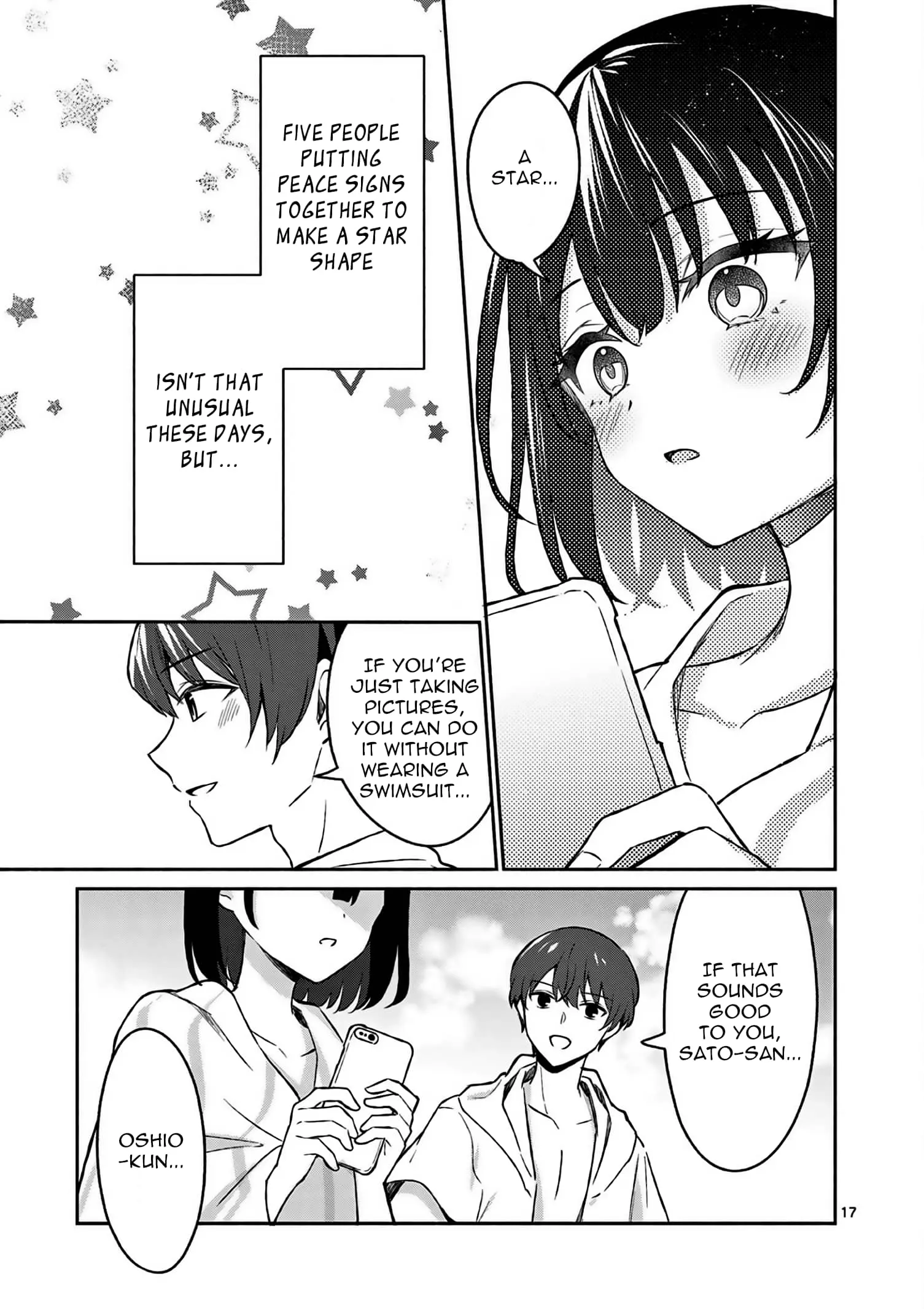 Shiotaiou no Sato-san ga Ore ni dake Amai - Chapter 29 - Page 17