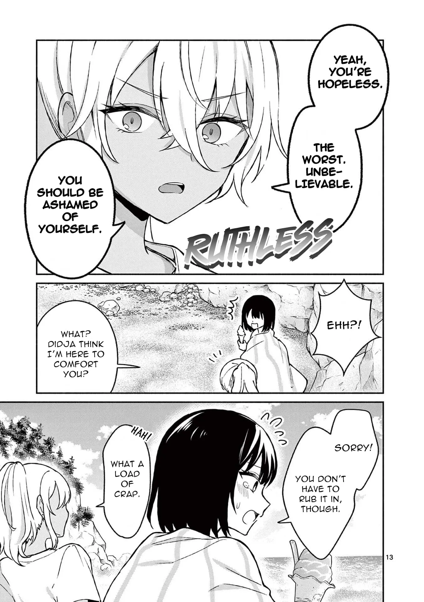 Shiotaiou no Sato-san ga Ore ni dake Amai - Chapter 30 - Page 14