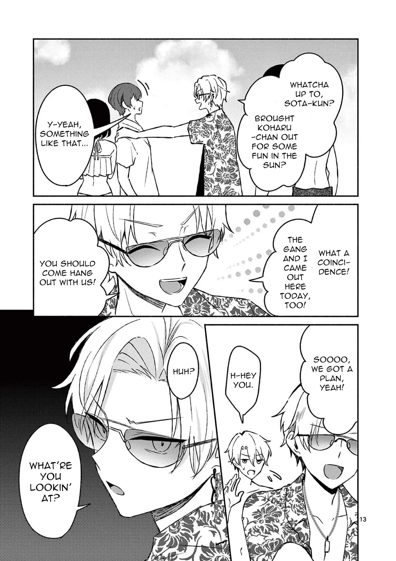 Shiotaiou no Sato-san ga Ore ni dake Amai - Chapter 31 - Page 13