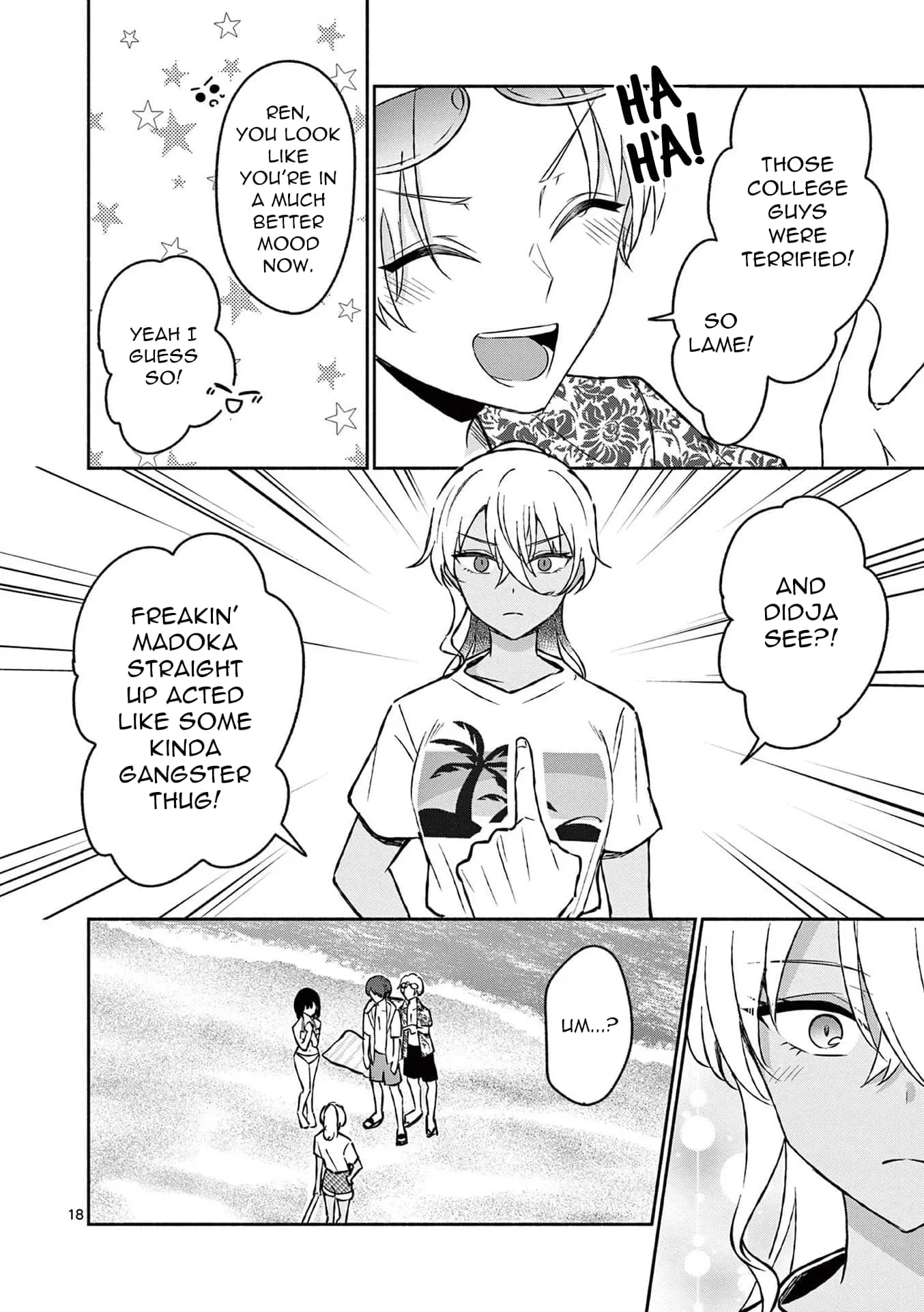 Shiotaiou no Sato-san ga Ore ni dake Amai - Chapter 31 - Page 18