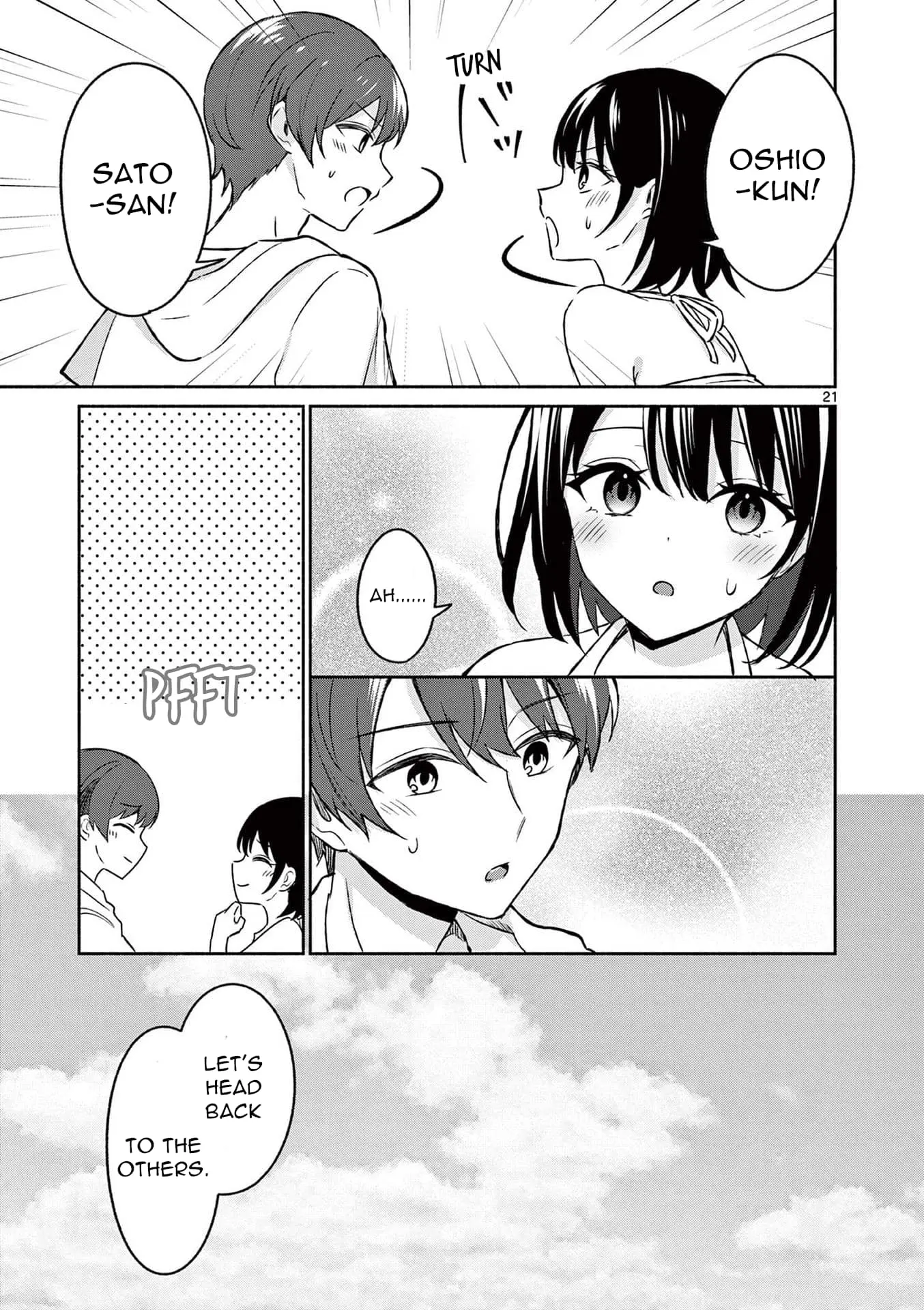 Shiotaiou no Sato-san ga Ore ni dake Amai - Chapter 31 - Page 21