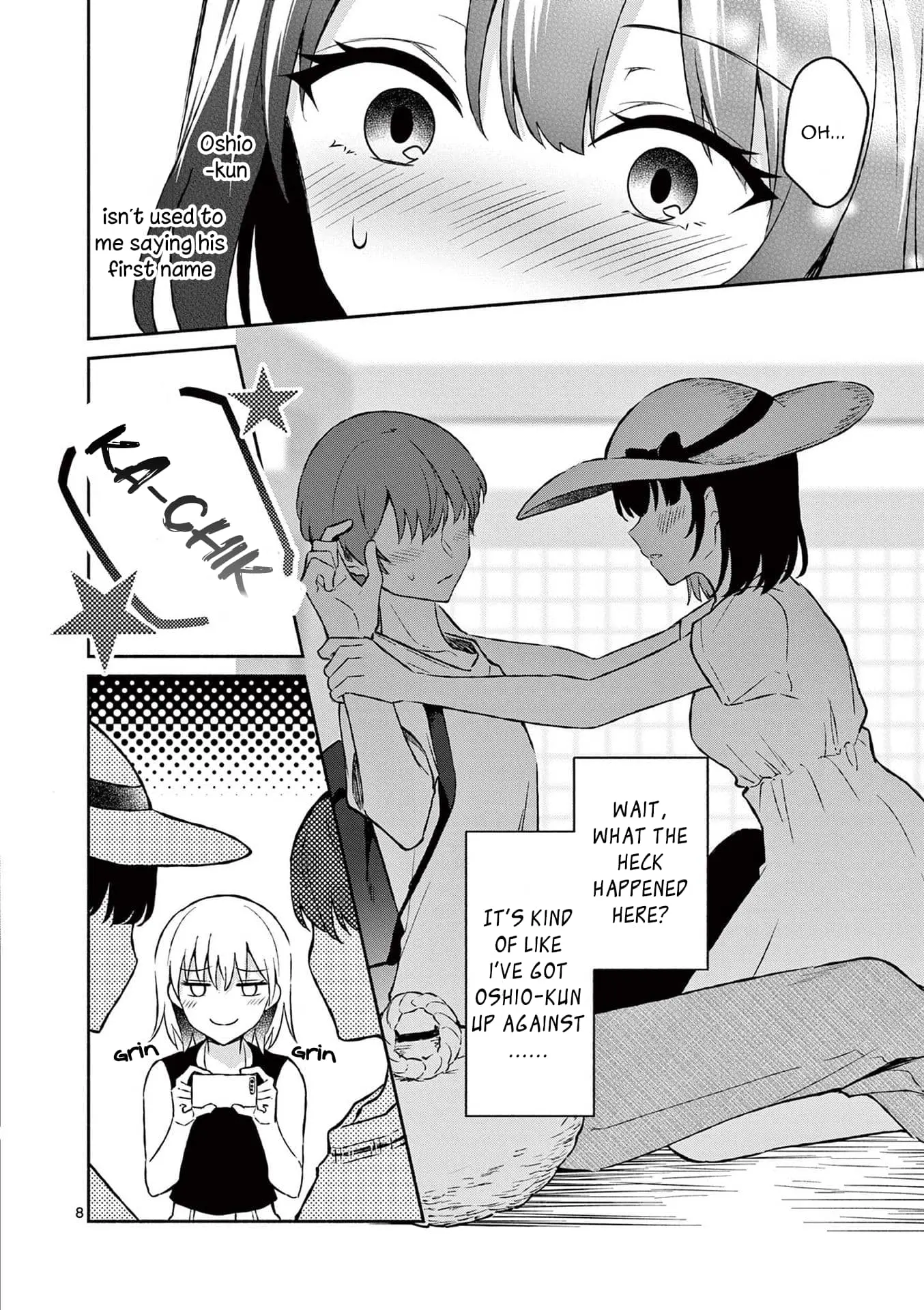Shiotaiou no Sato-san ga Ore ni dake Amai - Chapter 32 - Page 8