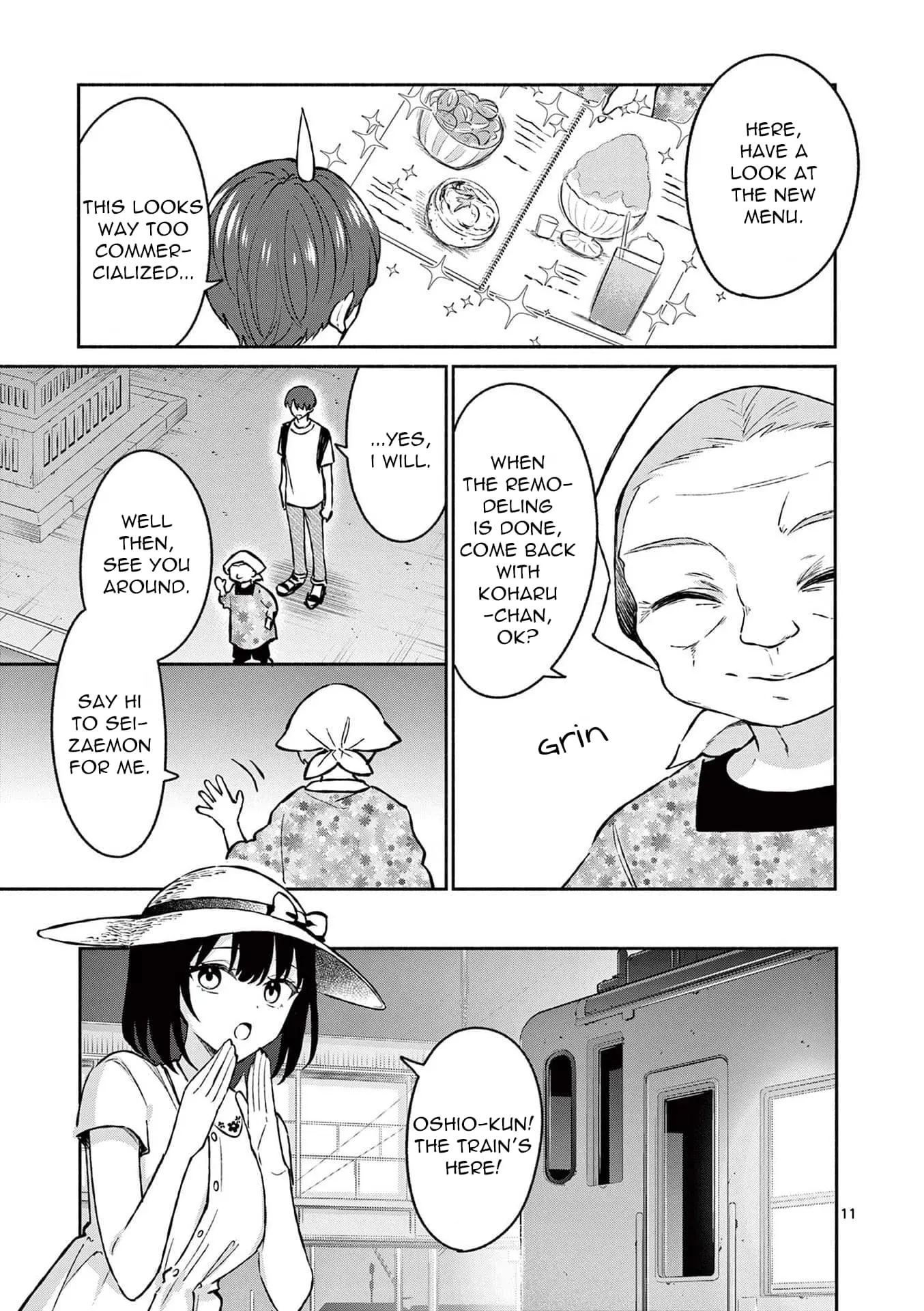 Shiotaiou no Sato-san ga Ore ni dake Amai - Chapter 32 - Page 11