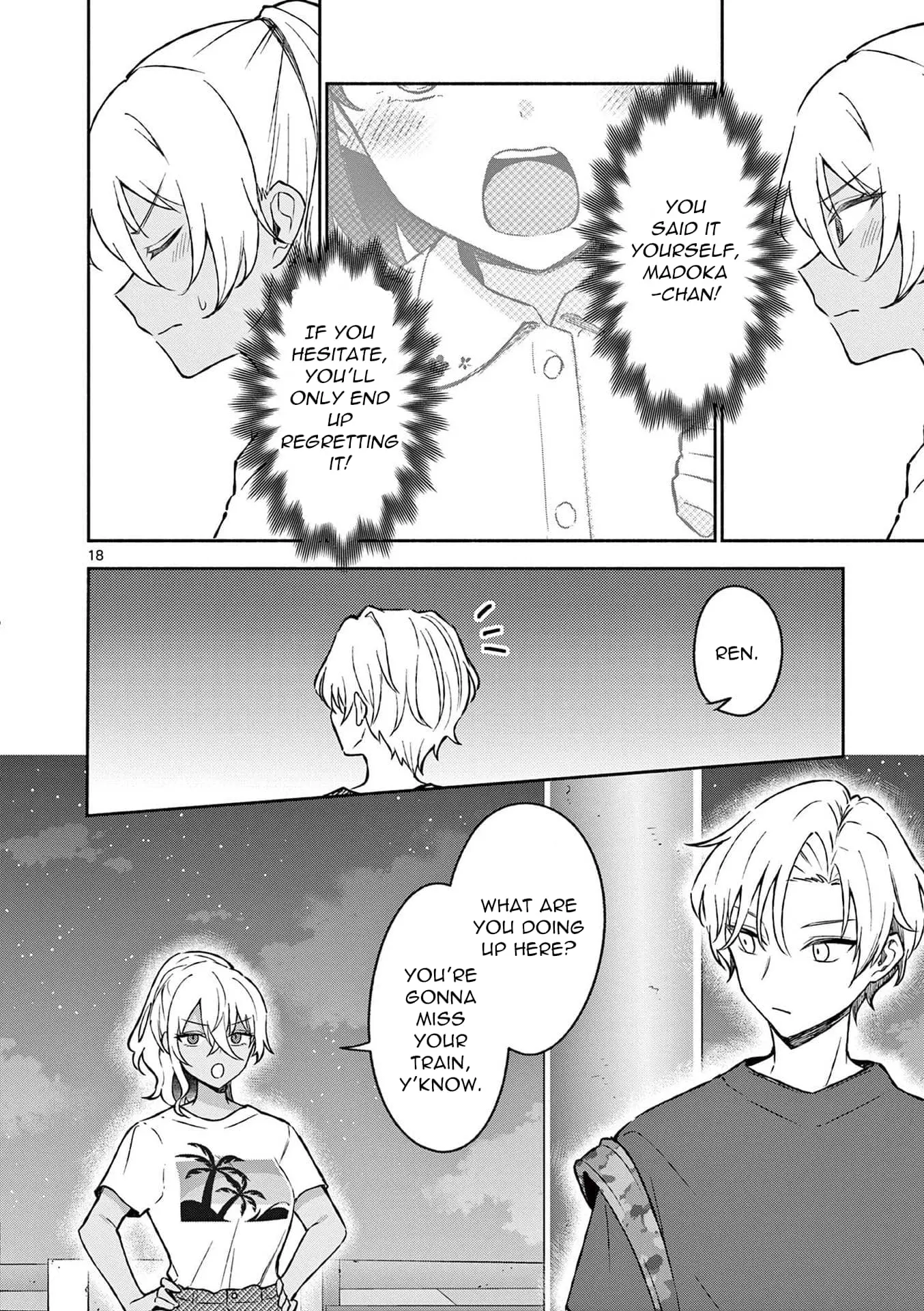 Shiotaiou no Sato-san ga Ore ni dake Amai - Chapter 32 - Page 18