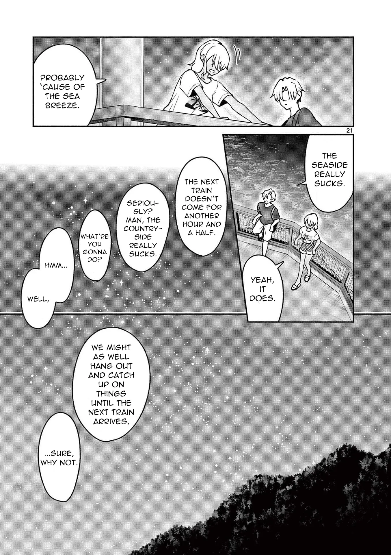 Shiotaiou no Sato-san ga Ore ni dake Amai - Chapter 32 - Page 21