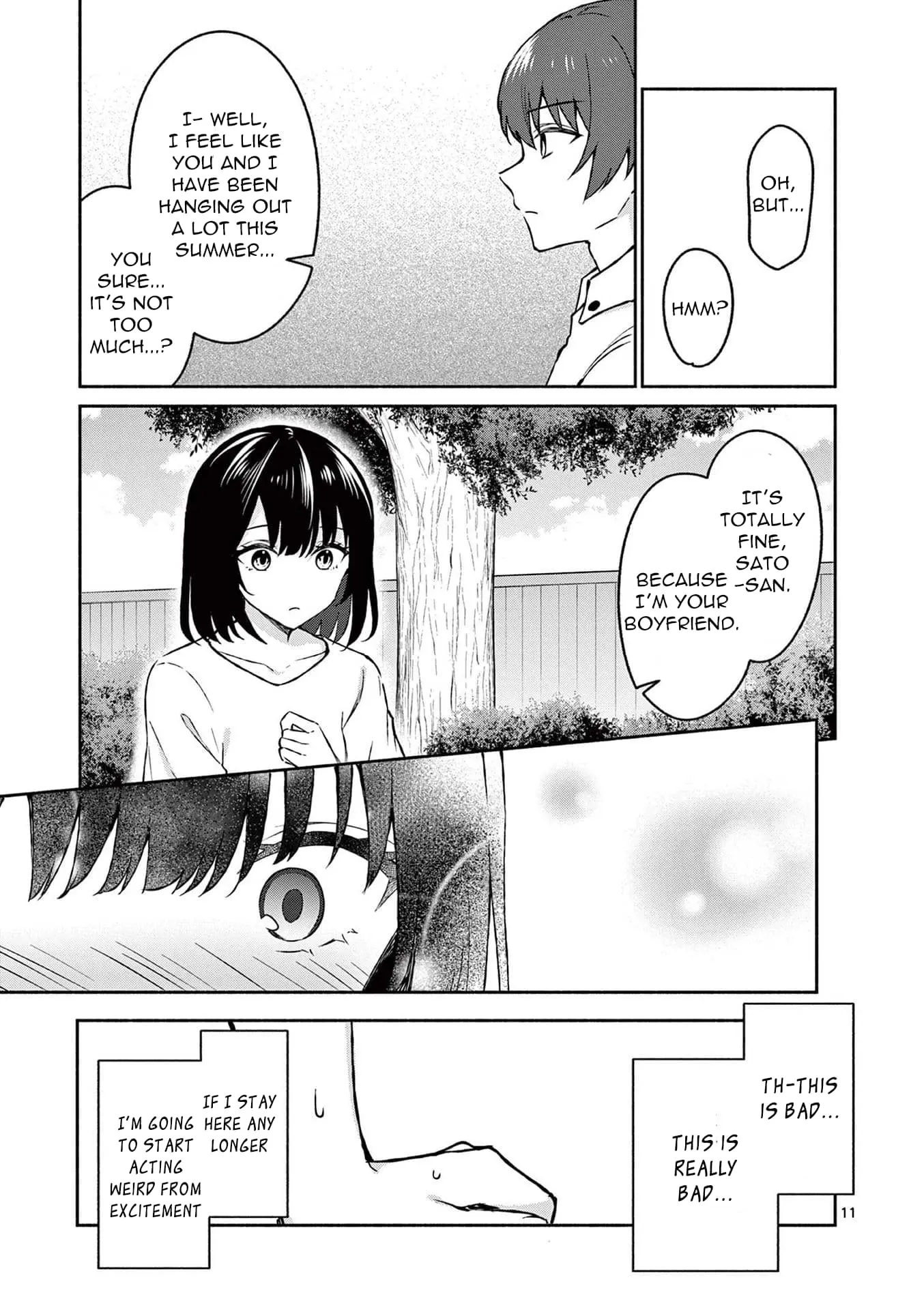 Shiotaiou no Sato-san ga Ore ni dake Amai - Chapter 33 - Page 11
