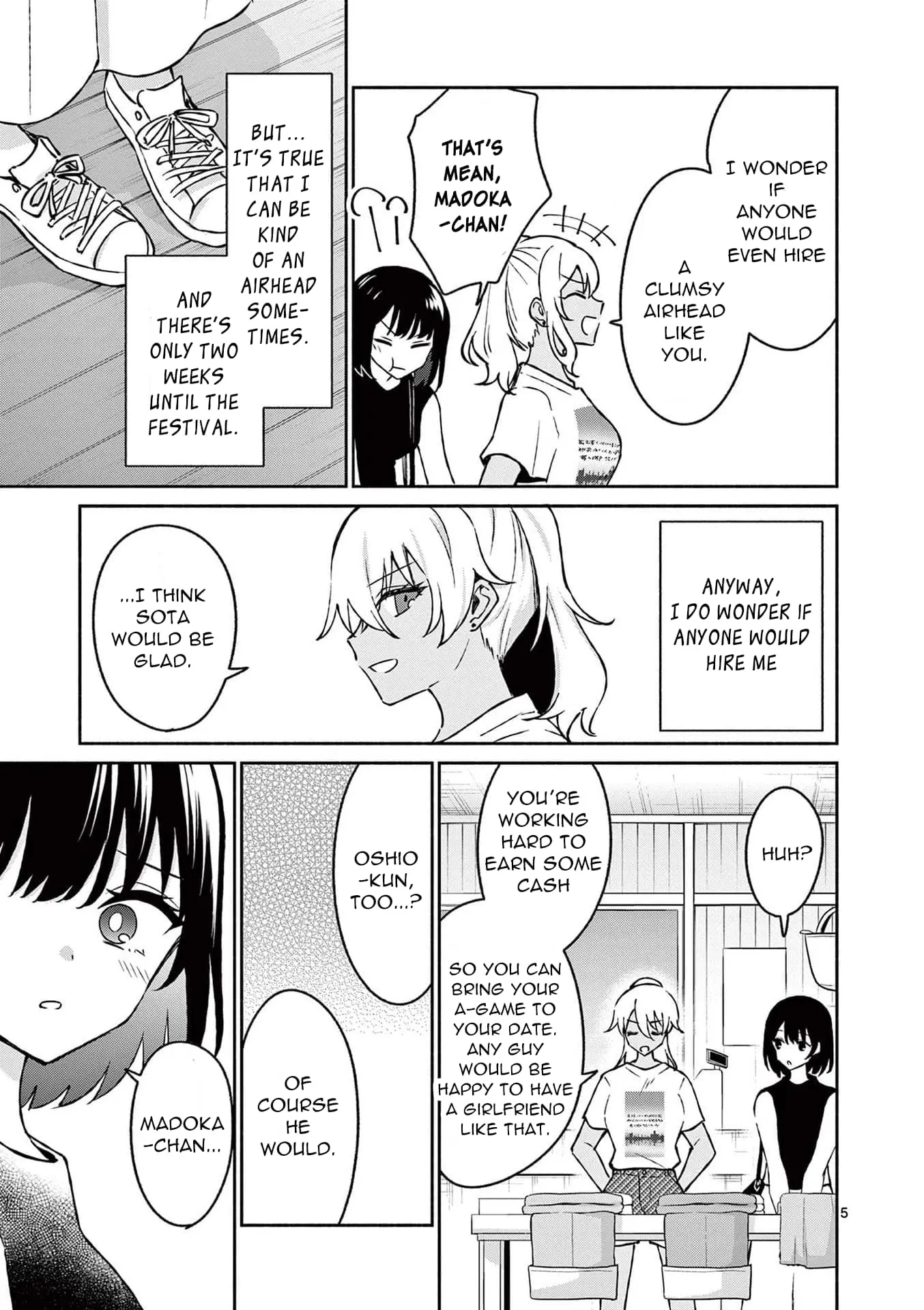 Shiotaiou no Sato-san ga Ore ni dake Amai - Chapter 34 - Page 5