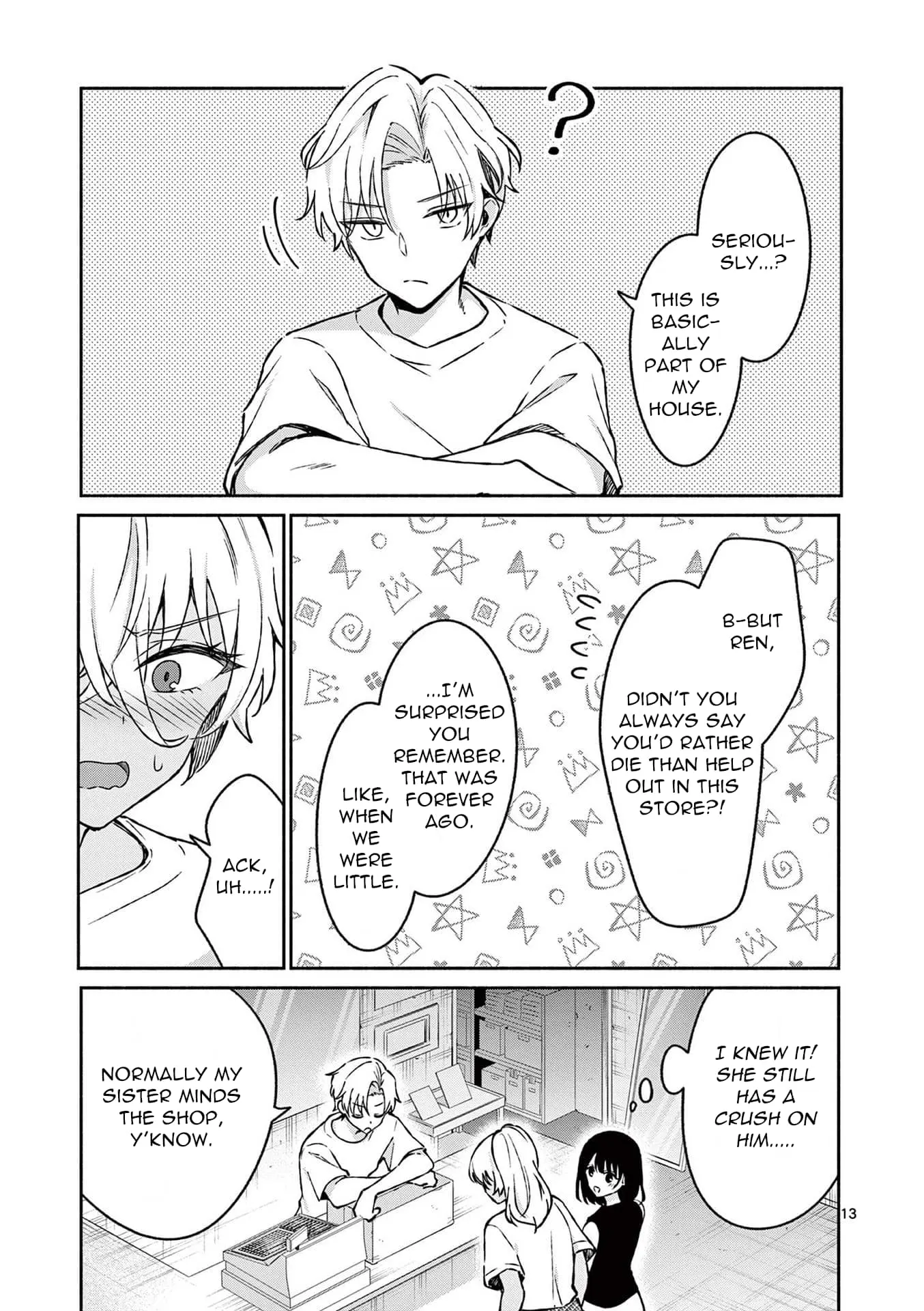 Shiotaiou no Sato-san ga Ore ni dake Amai - Chapter 34 - Page 13