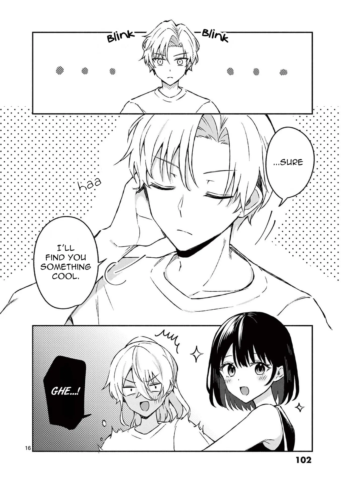Shiotaiou no Sato-san ga Ore ni dake Amai - Chapter 34 - Page 16
