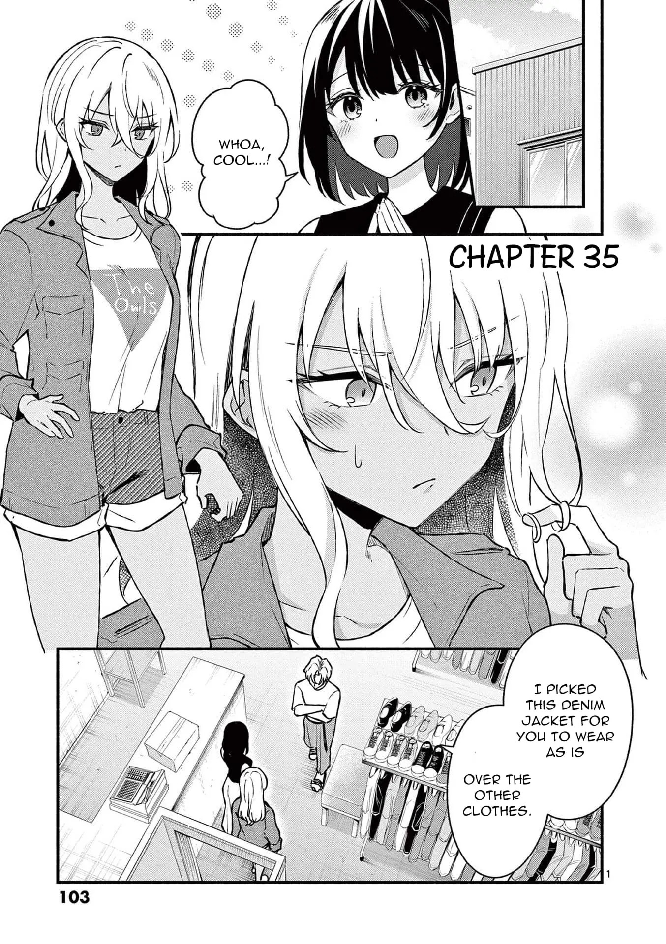Shiotaiou no Sato-san ga Ore ni dake Amai - Chapter 35 - Page 1