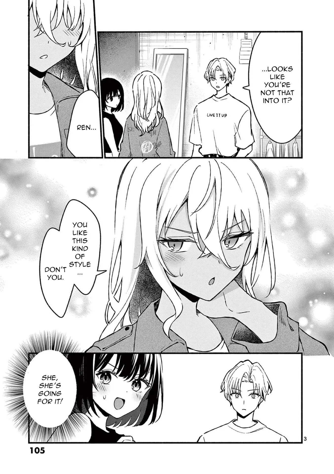 Shiotaiou no Sato-san ga Ore ni dake Amai - Chapter 35 - Page 3