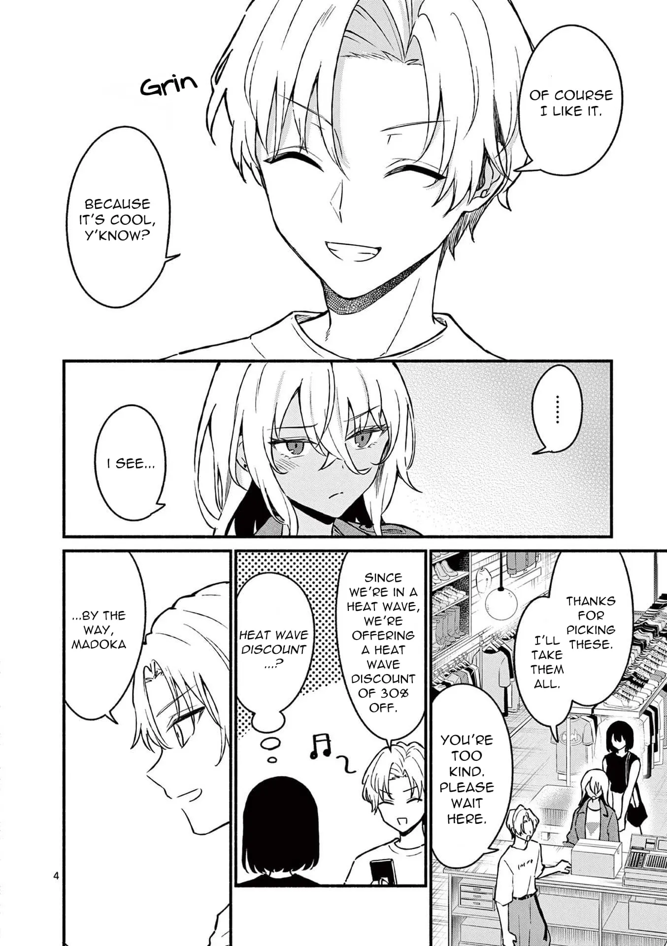 Shiotaiou no Sato-san ga Ore ni dake Amai - Chapter 35 - Page 4