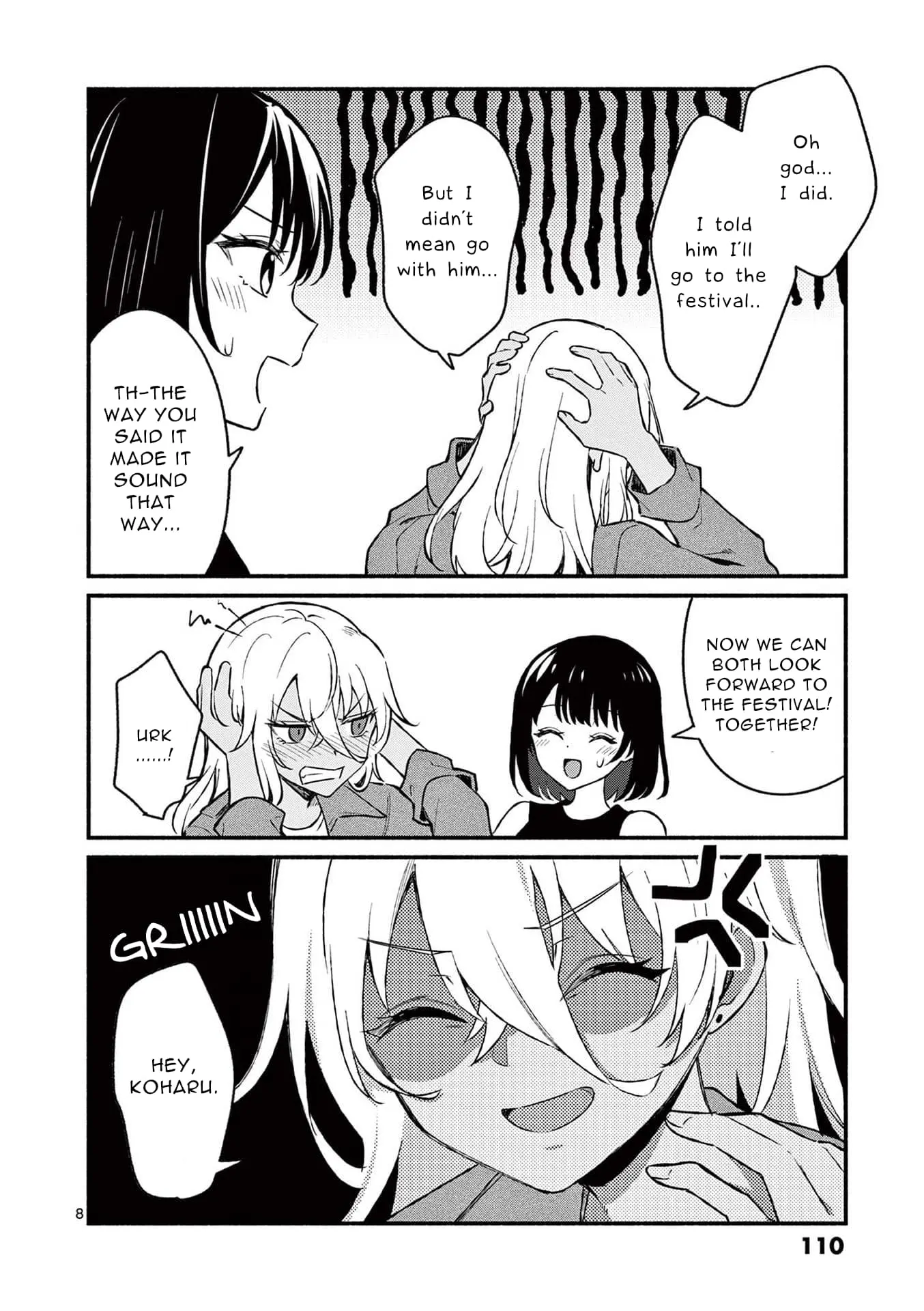 Shiotaiou no Sato-san ga Ore ni dake Amai - Chapter 35 - Page 8