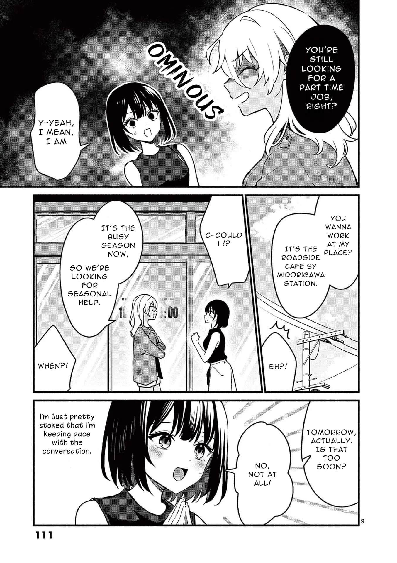 Shiotaiou no Sato-san ga Ore ni dake Amai - Chapter 35 - Page 9