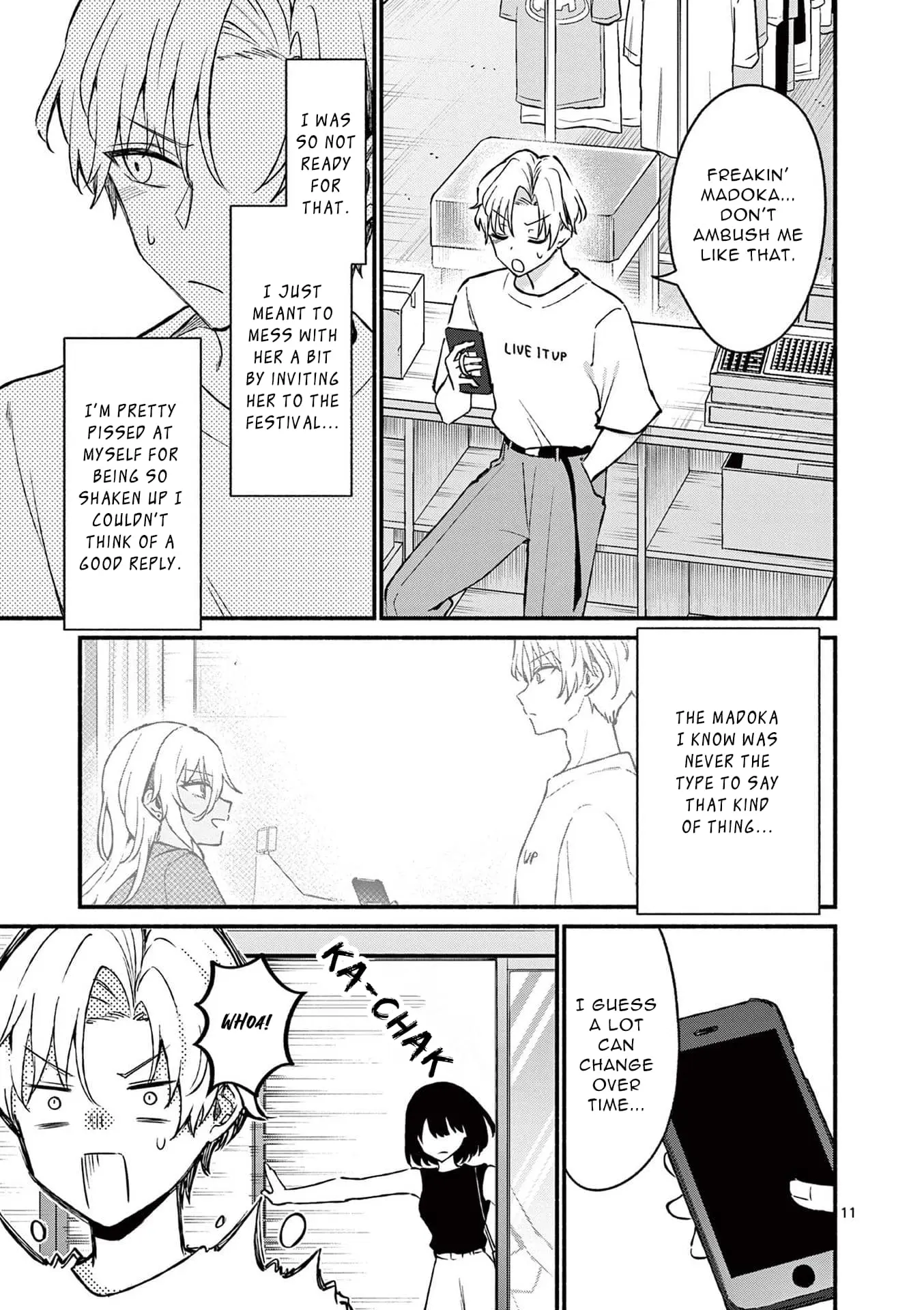 Shiotaiou no Sato-san ga Ore ni dake Amai - Chapter 35 - Page 11