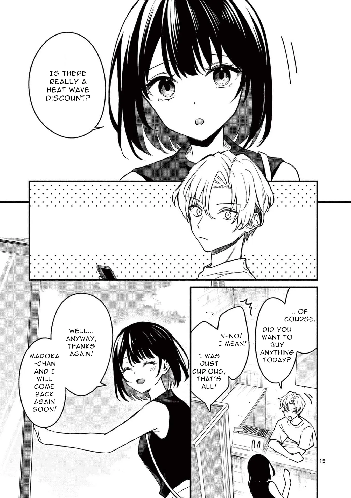 Shiotaiou no Sato-san ga Ore ni dake Amai - Chapter 35 - Page 15