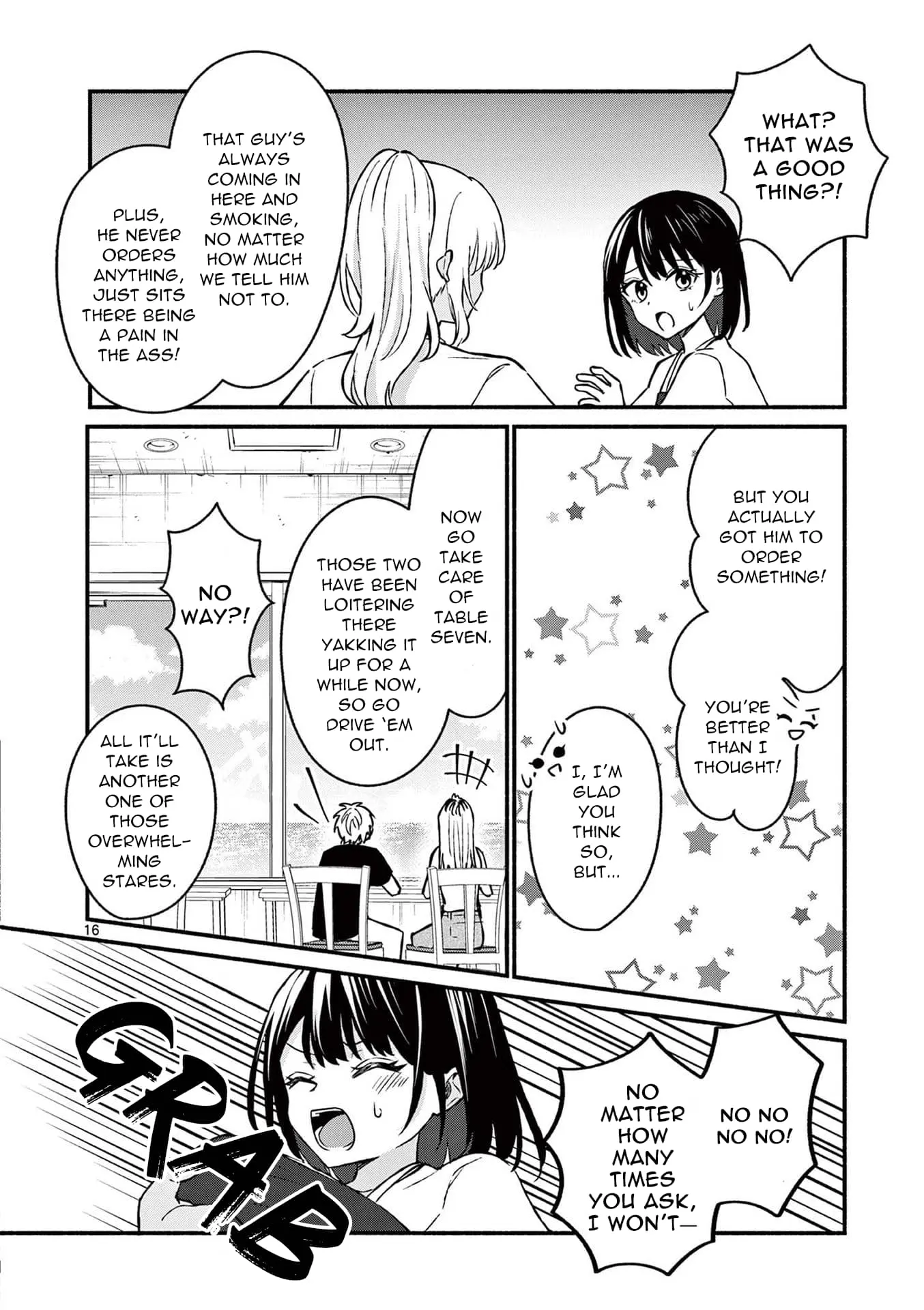 Shiotaiou no Sato-san ga Ore ni dake Amai - Chapter 36 - Page 16