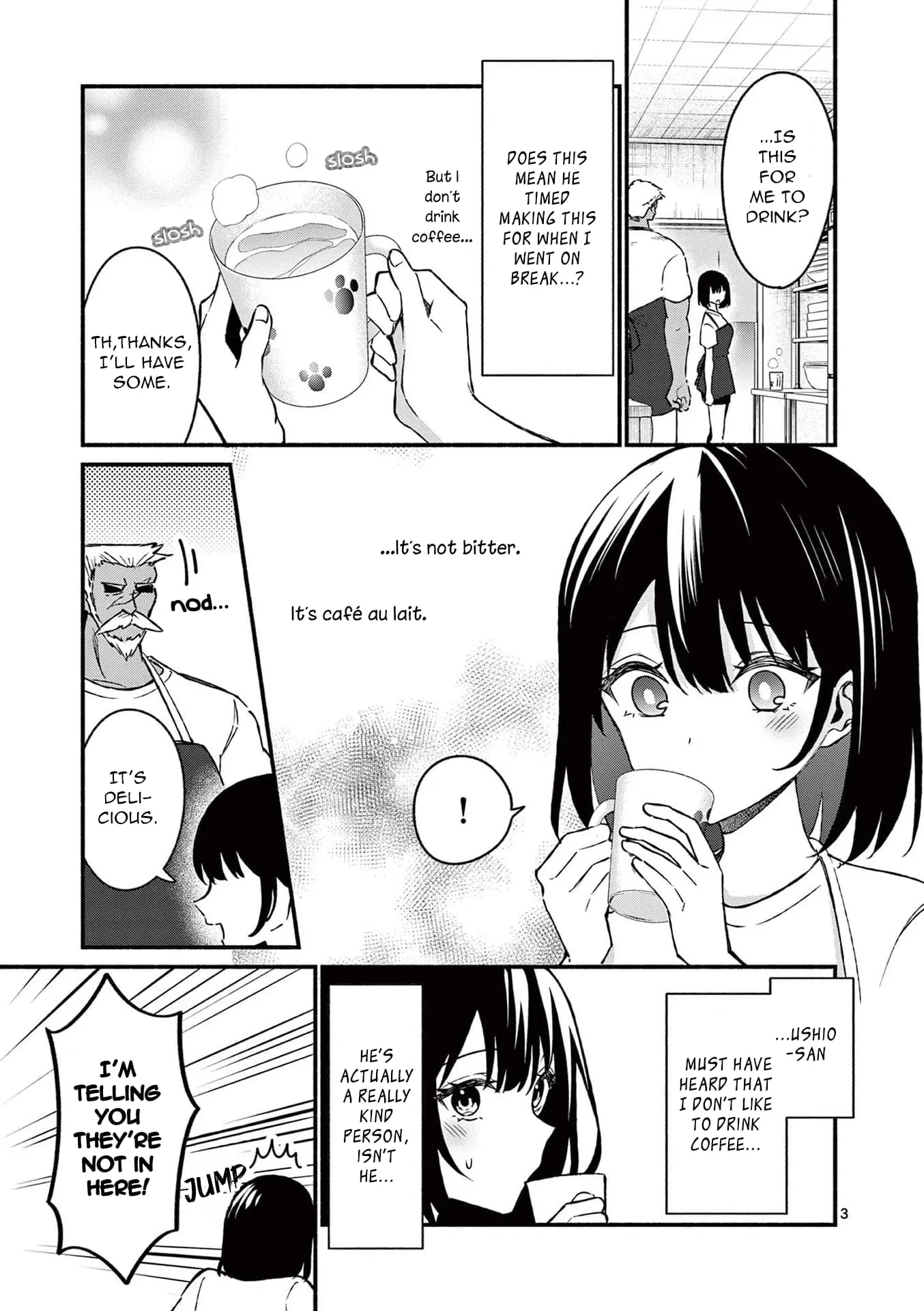 Shiotaiou no Sato-san ga Ore ni dake Amai - Chapter 37 - Page 3