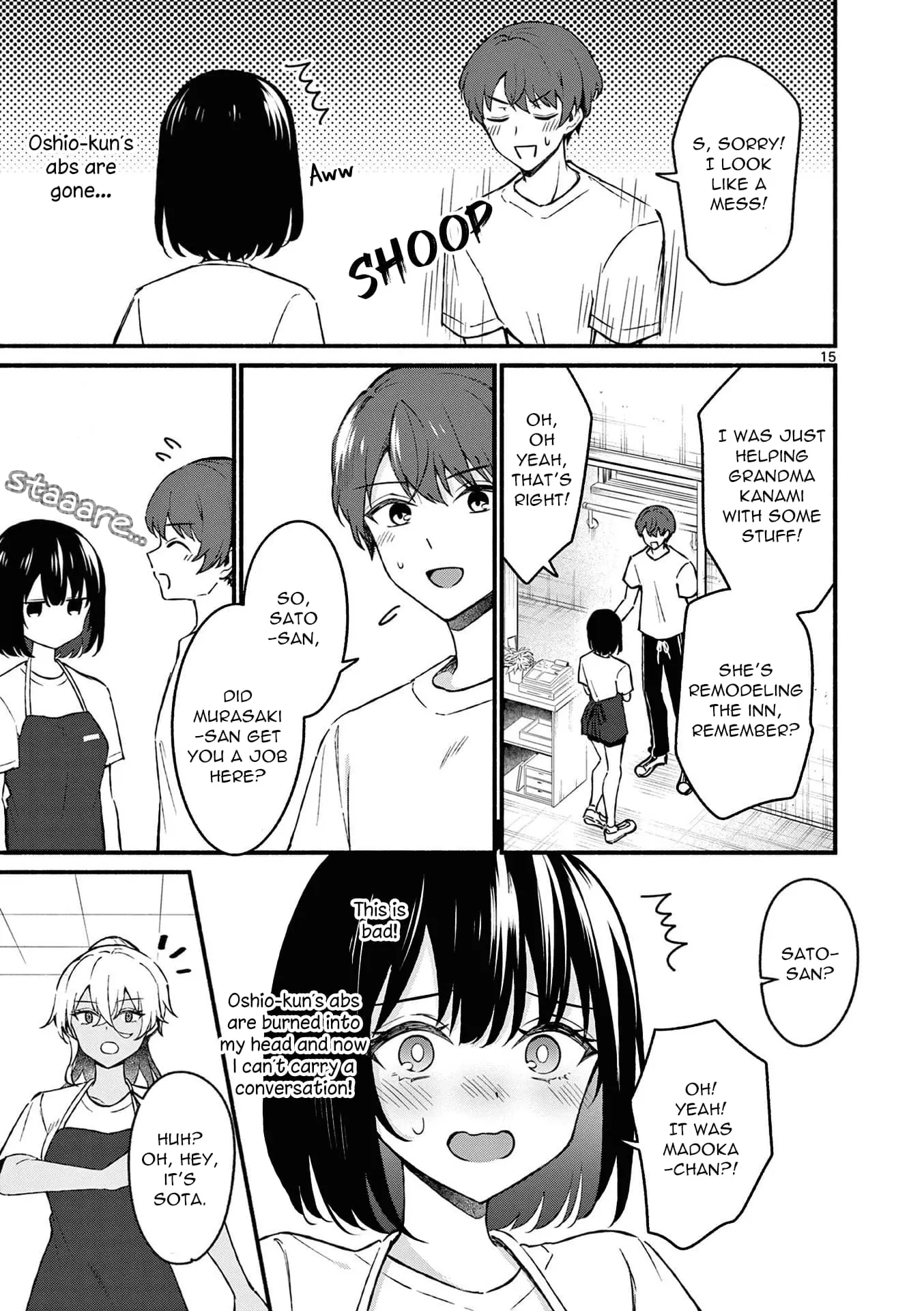 Shiotaiou no Sato-san ga Ore ni dake Amai - Chapter 37 - Page 15