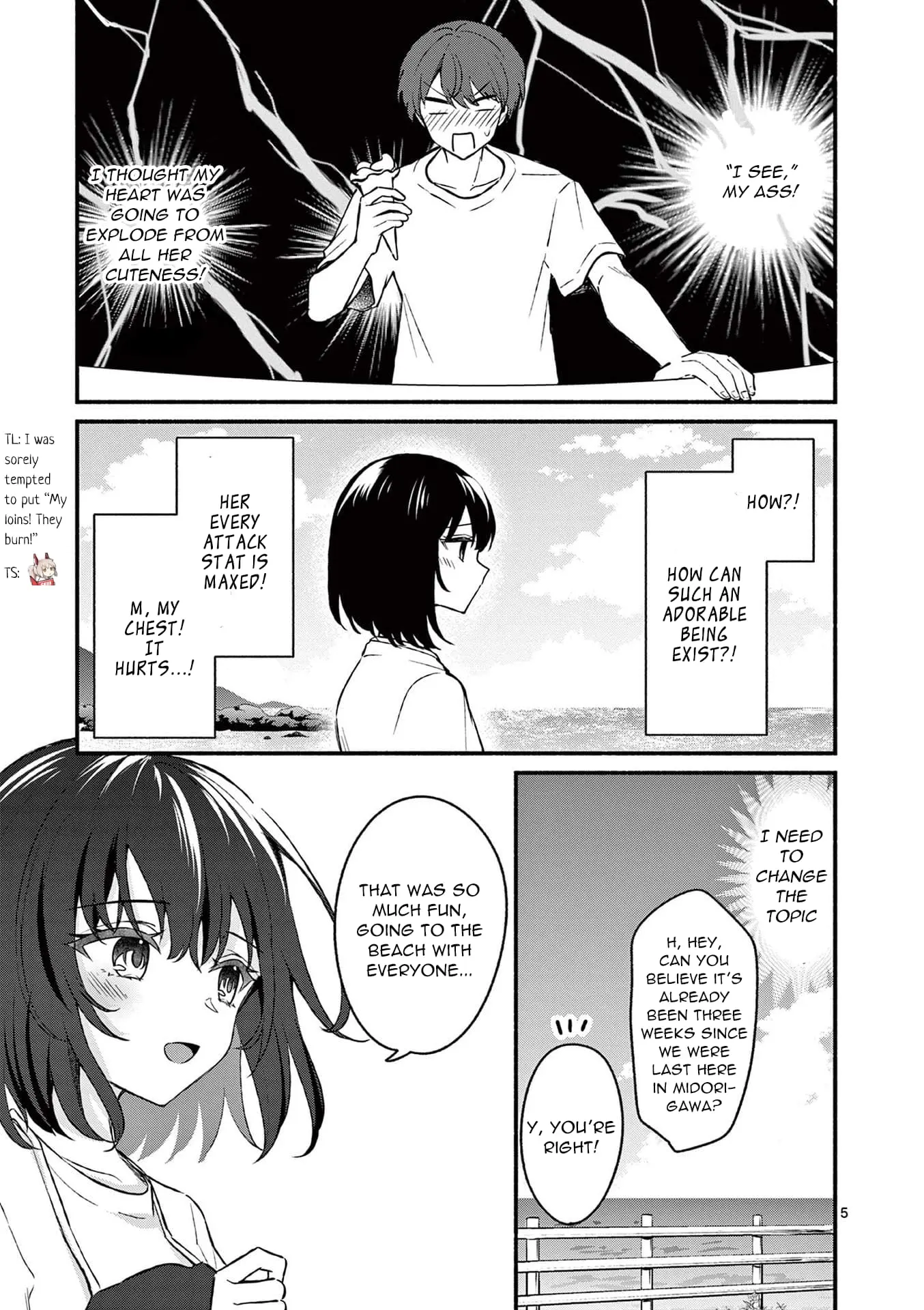 Shiotaiou no Sato-san ga Ore ni dake Amai - Chapter 38 - Page 5