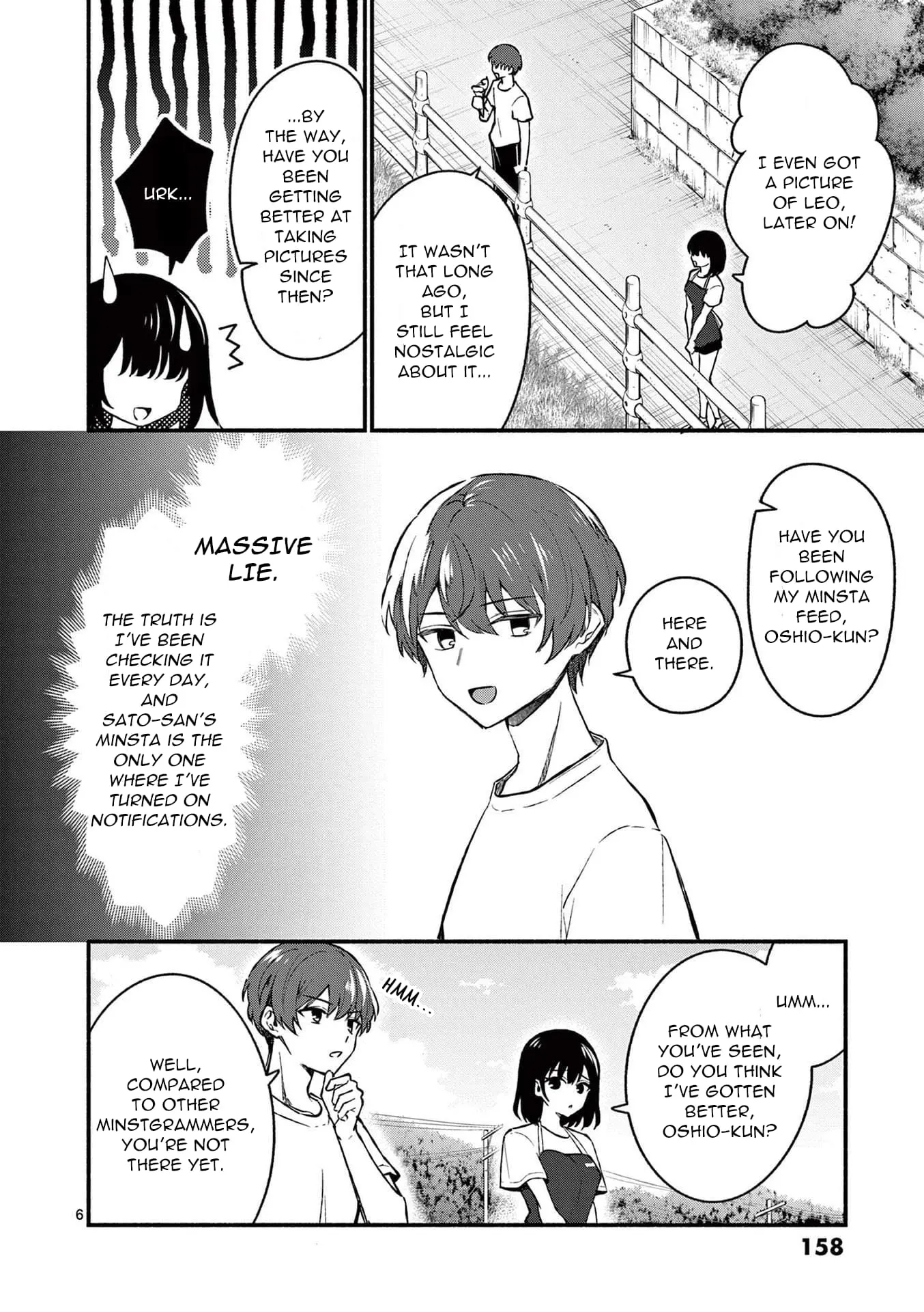 Shiotaiou no Sato-san ga Ore ni dake Amai - Chapter 38 - Page 6