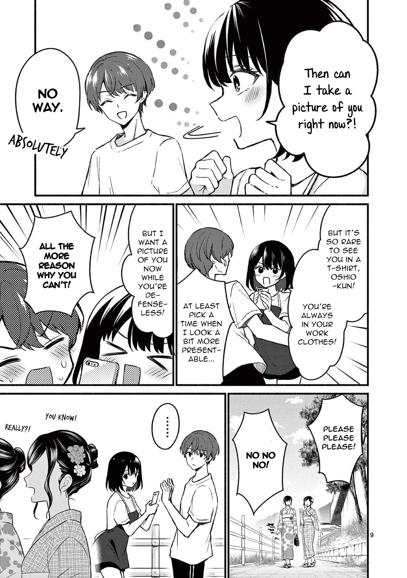 Shiotaiou no Sato-san ga Ore ni dake Amai - Chapter 38 - Page 9