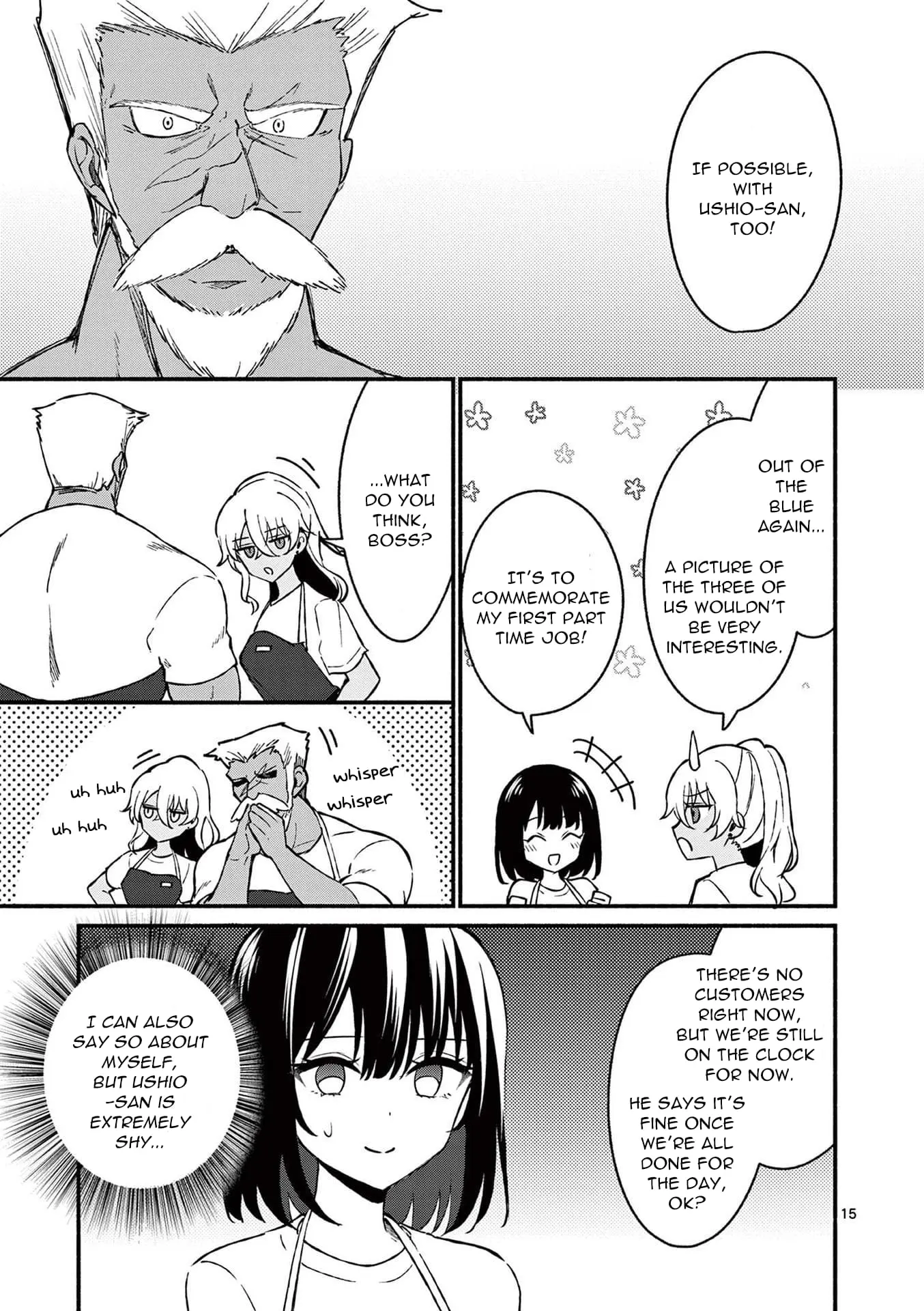 Shiotaiou no Sato-san ga Ore ni dake Amai - Chapter 38 - Page 15