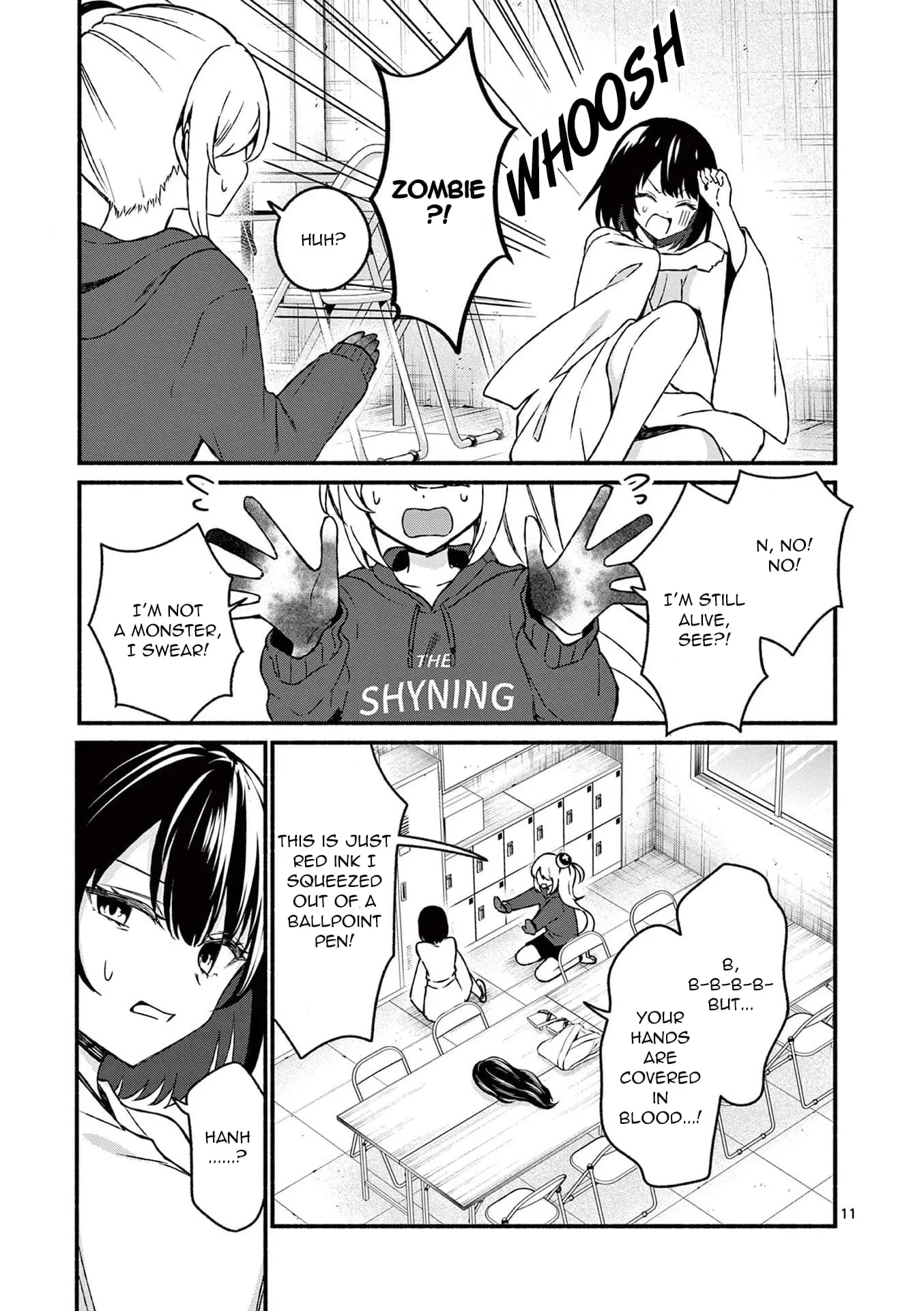 Shiotaiou no Sato-san ga Ore ni dake Amai - Chapter 40 - Page 11