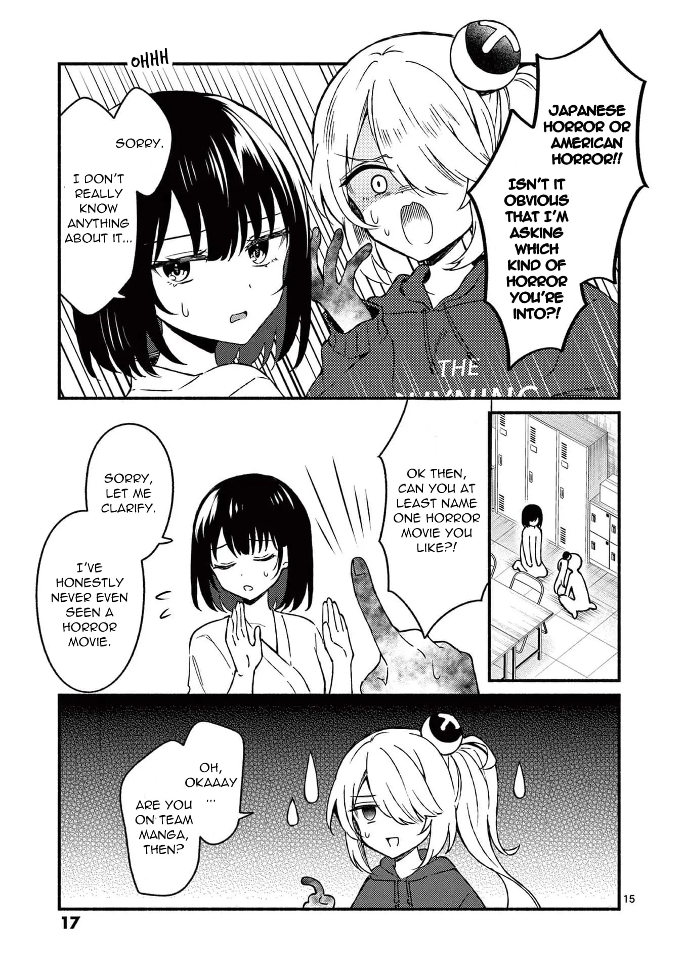 Shiotaiou no Sato-san ga Ore ni dake Amai - Chapter 40 - Page 15