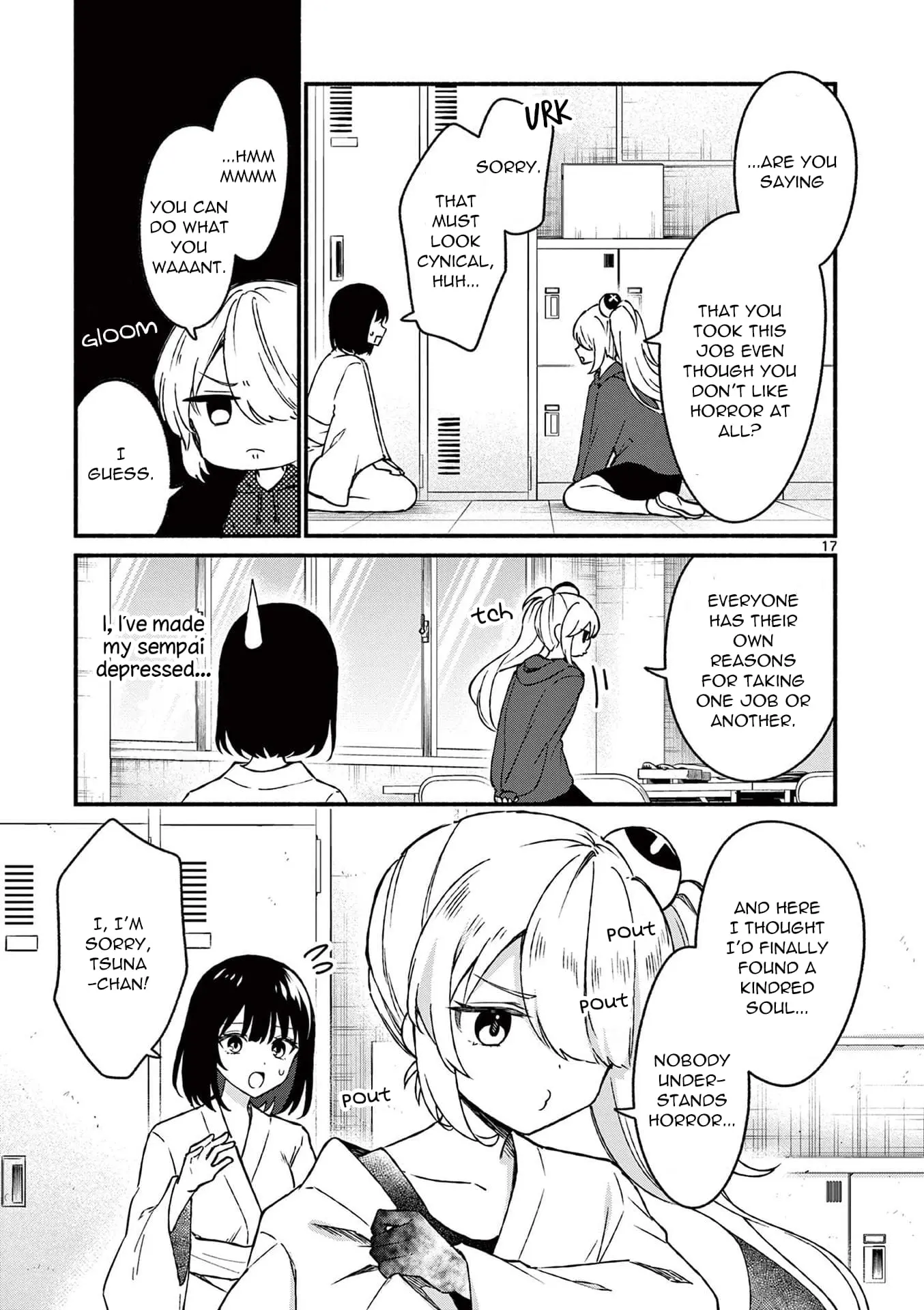 Shiotaiou no Sato-san ga Ore ni dake Amai - Chapter 40 - Page 17