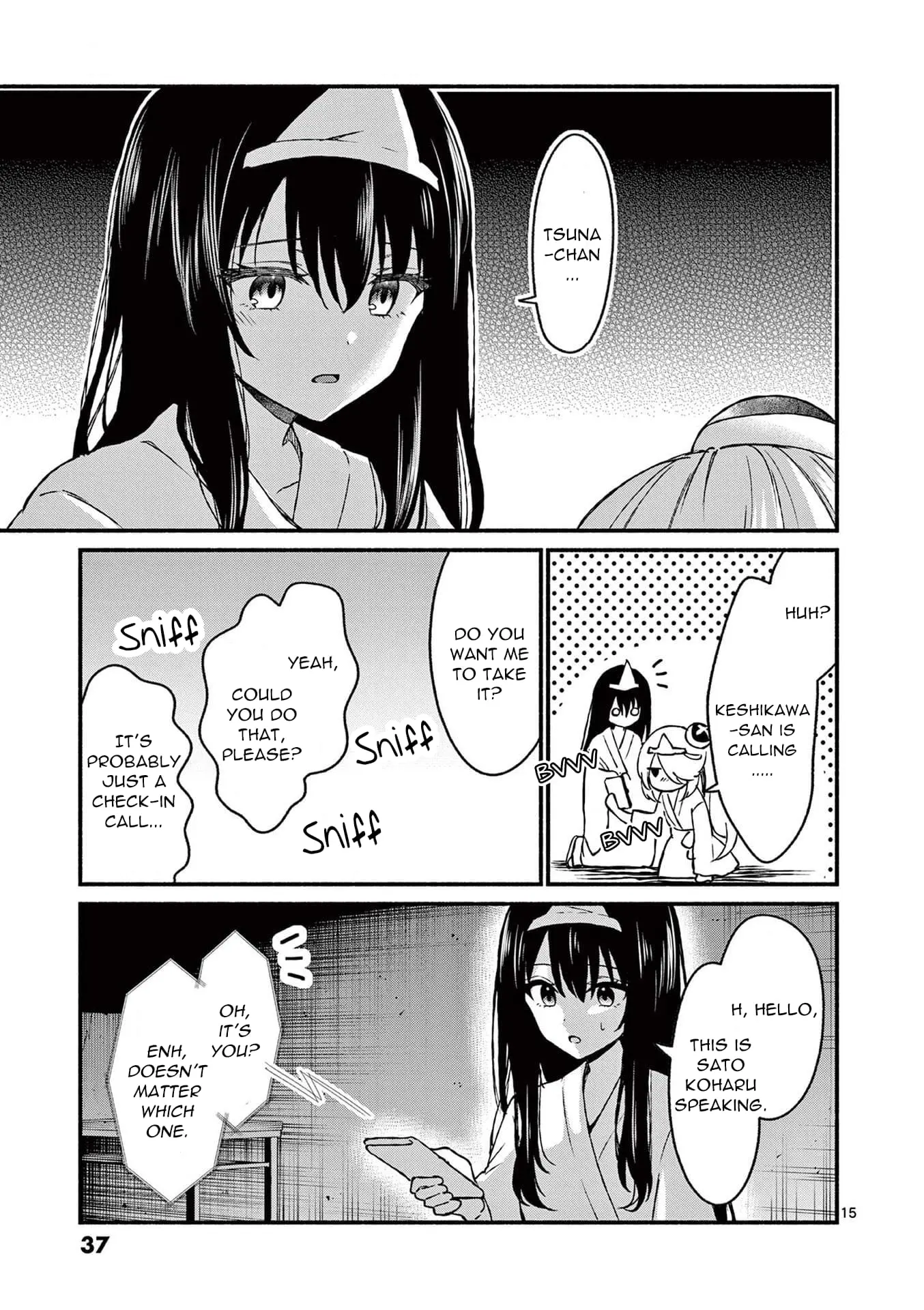 Shiotaiou no Sato-san ga Ore ni dake Amai - Chapter 41 - Page 15