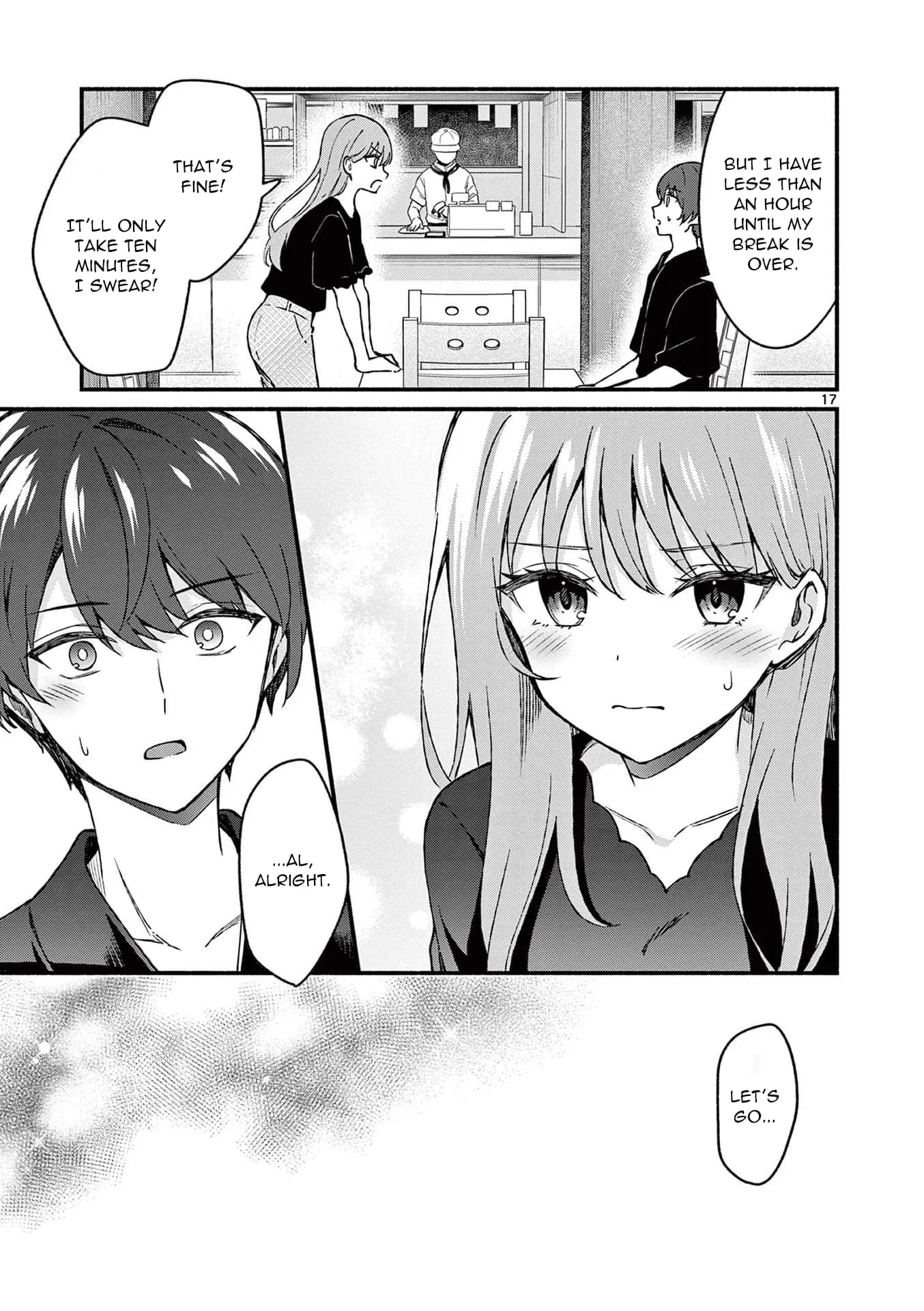 Shiotaiou no Sato-san ga Ore ni dake Amai - Chapter 42 - Page 17