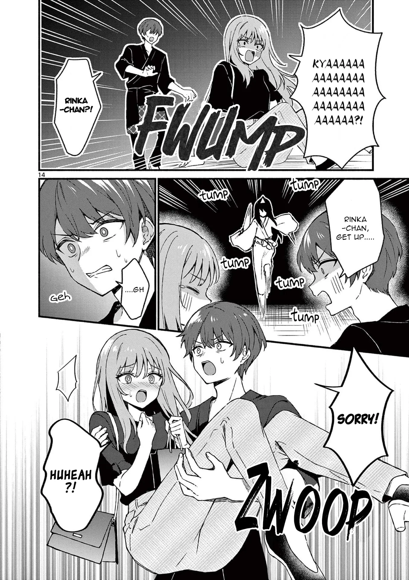 Shiotaiou no Sato-san ga Ore ni dake Amai - Chapter 43 - Page 14