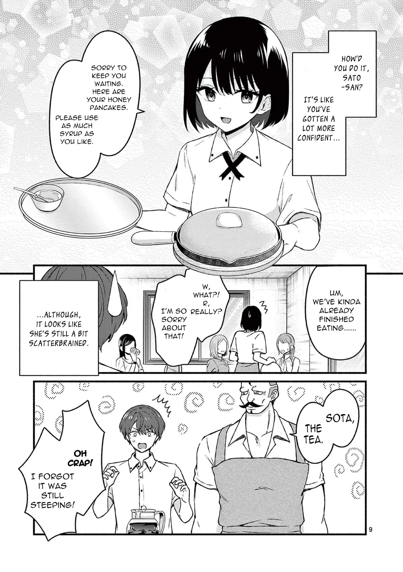 Shiotaiou no Sato-san ga Ore ni dake Amai - Chapter 44 - Page 9