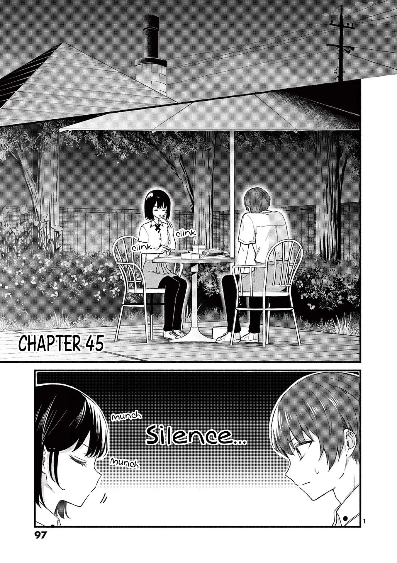 Shiotaiou no Sato-san ga Ore ni dake Amai - Chapter 45 - Page 1