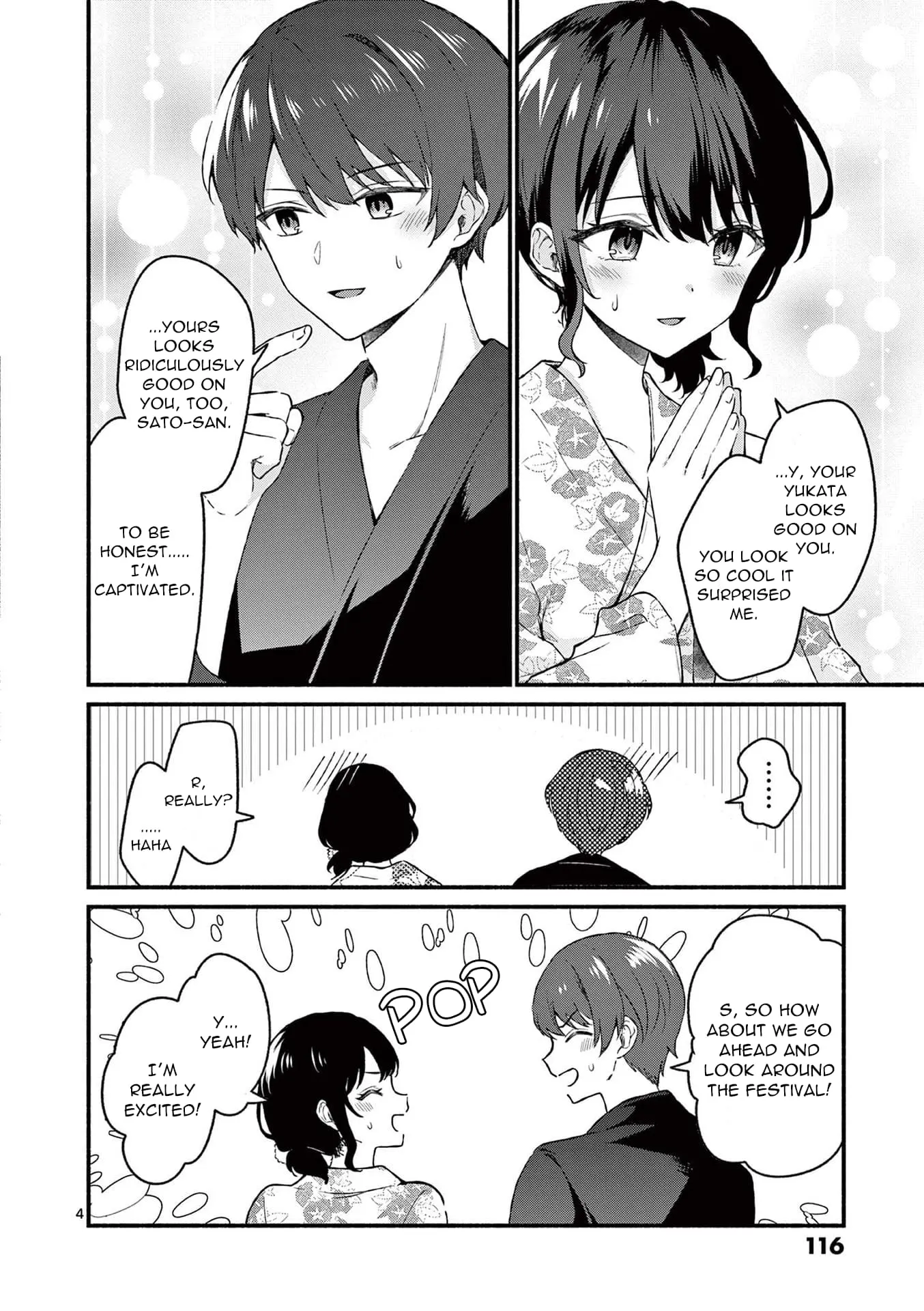 Shiotaiou no Sato-san ga Ore ni dake Amai - Chapter 46 - Page 4