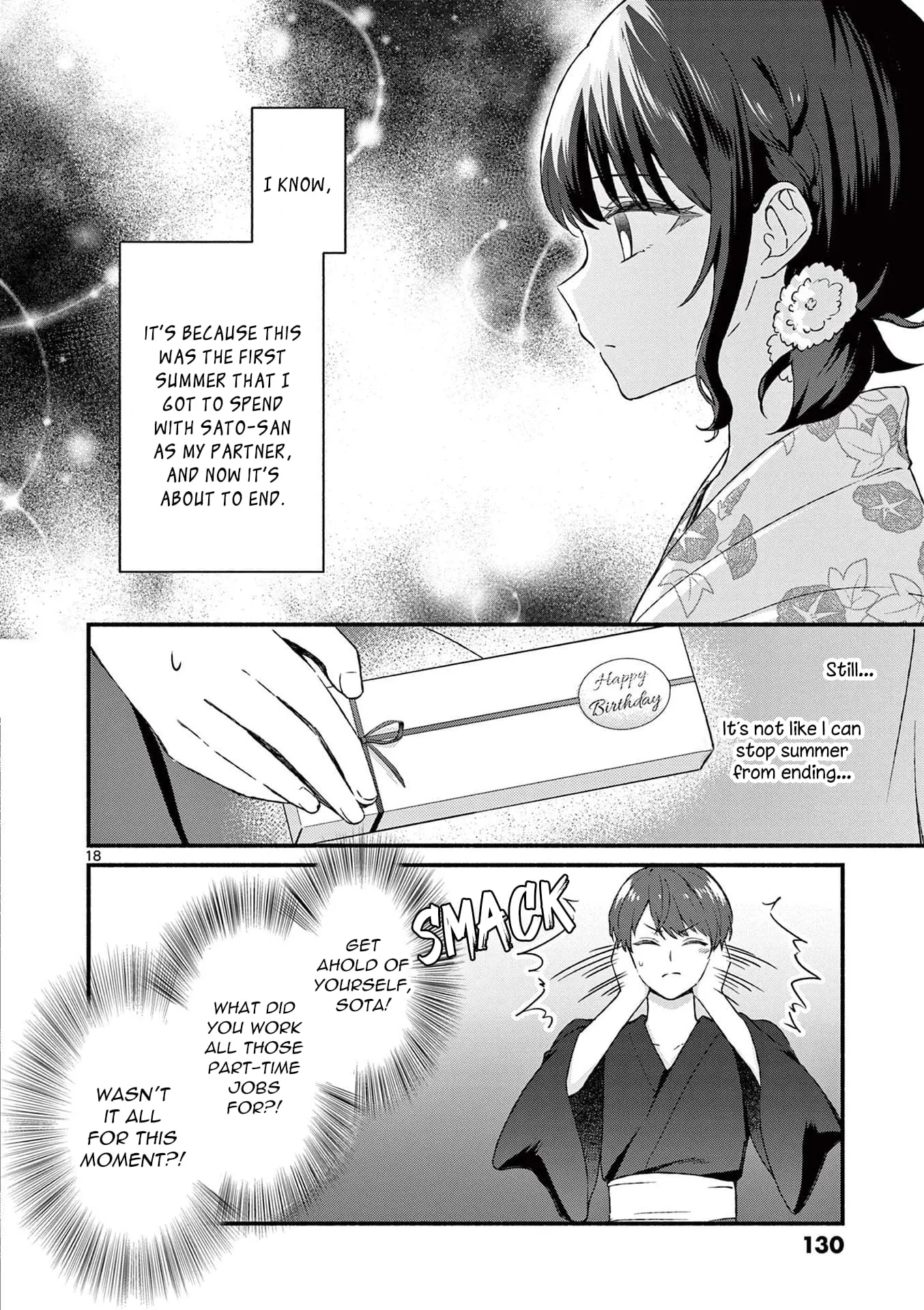 Shiotaiou no Sato-san ga Ore ni dake Amai - Chapter 46 - Page 18