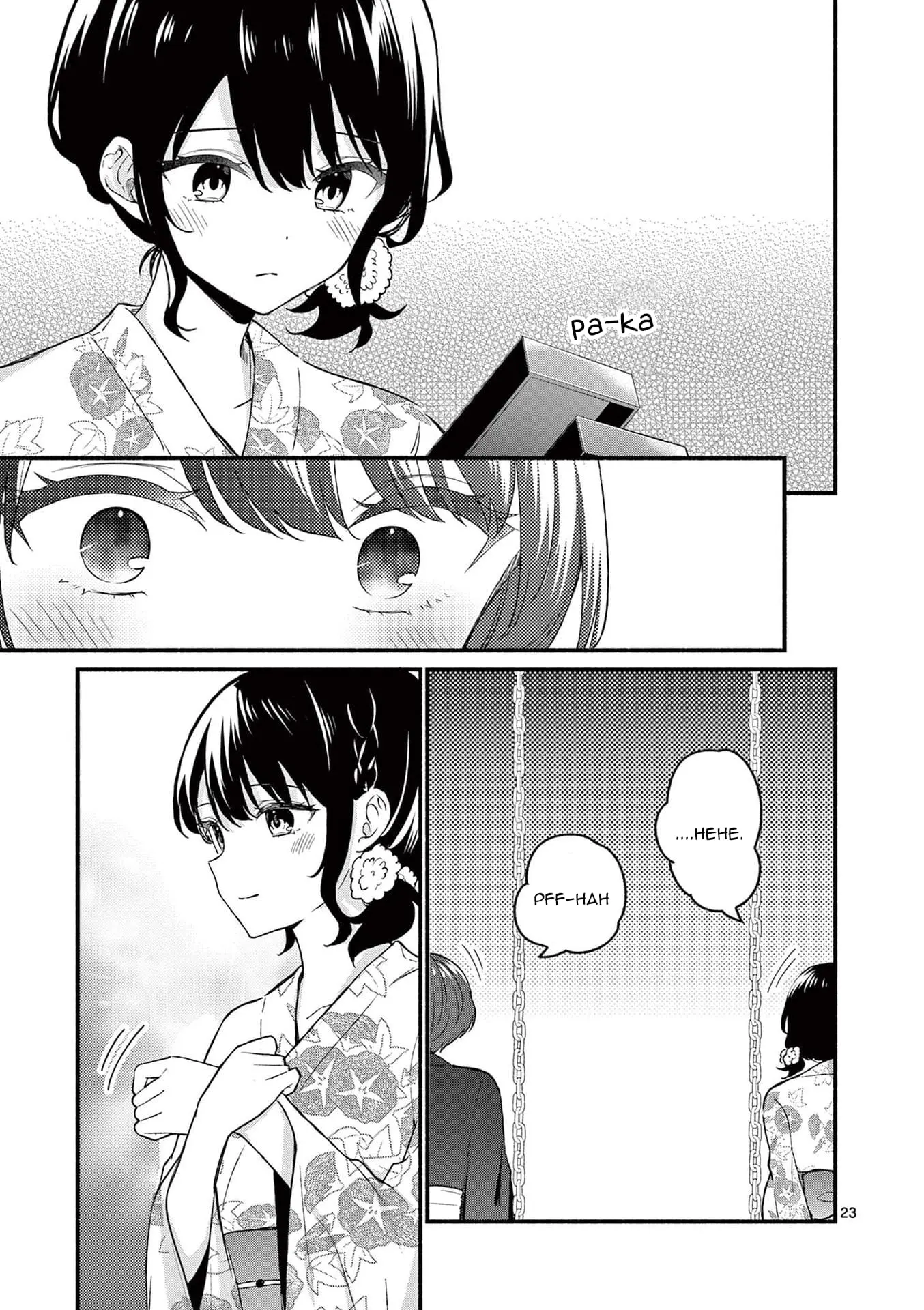 Shiotaiou no Sato-san ga Ore ni dake Amai - Chapter 46 - Page 23