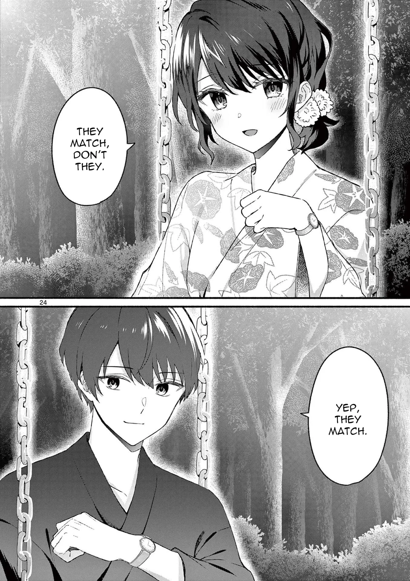 Shiotaiou no Sato-san ga Ore ni dake Amai - Chapter 46 - Page 24