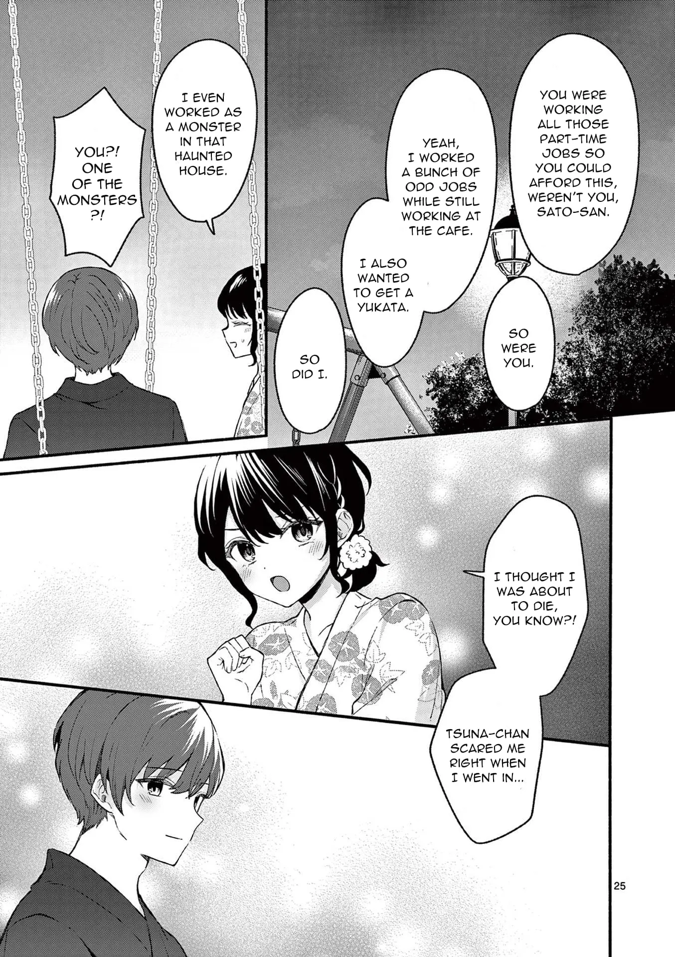 Shiotaiou no Sato-san ga Ore ni dake Amai - Chapter 46 - Page 25
