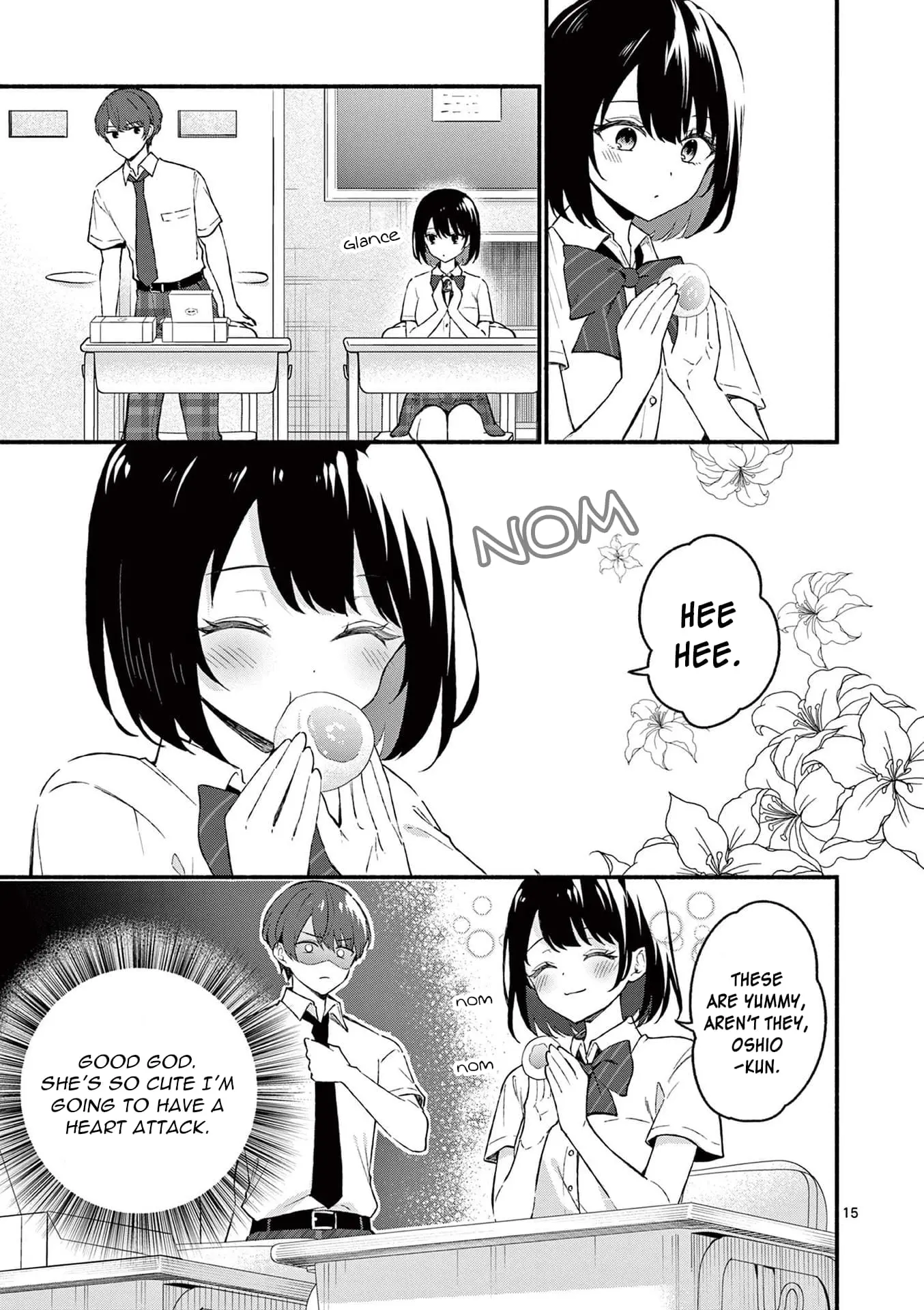 Shiotaiou no Sato-san ga Ore ni dake Amai - Chapter 47 - Page 15