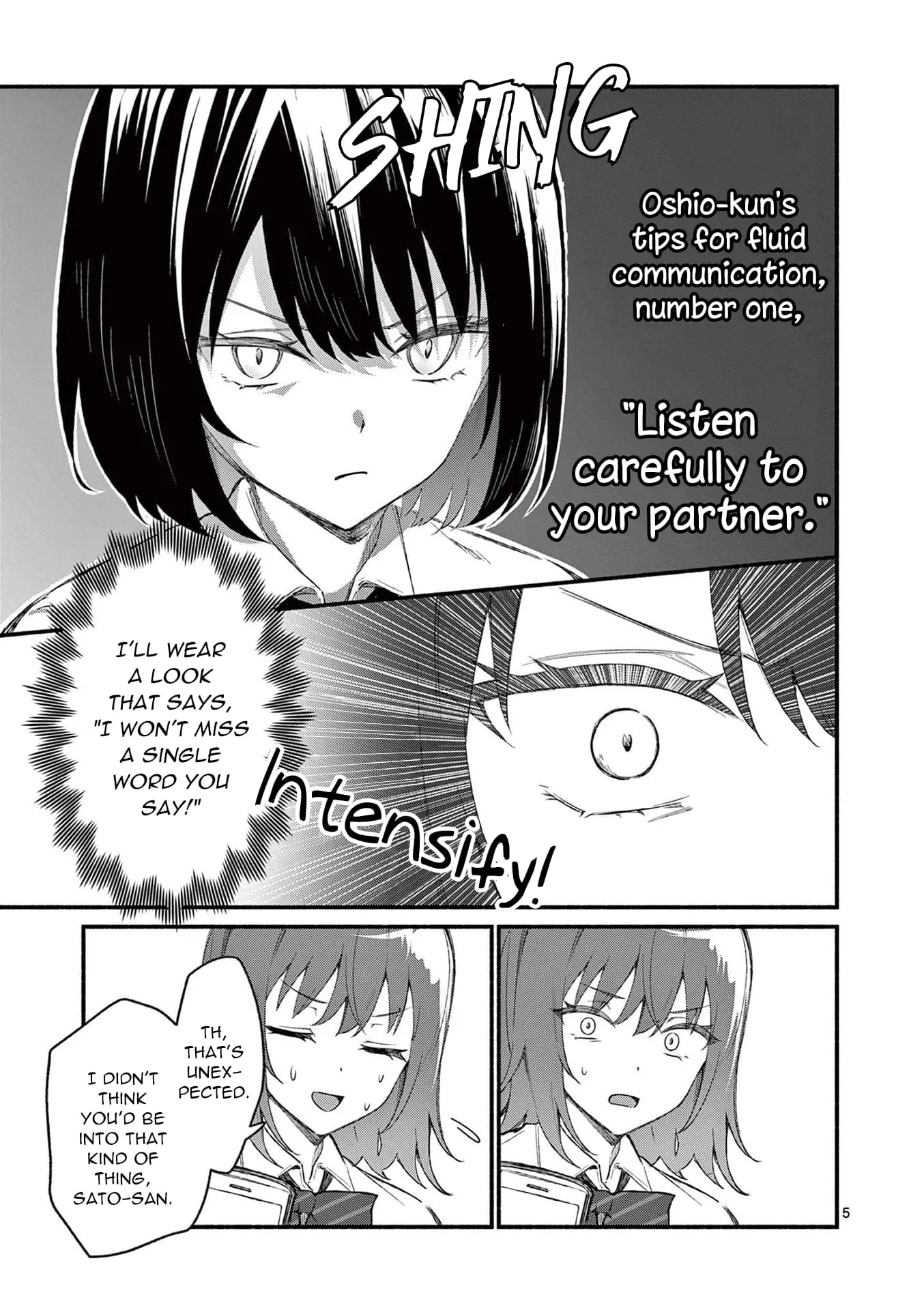 Shiotaiou no Sato-san ga Ore ni dake Amai - Chapter 48 - Page 5