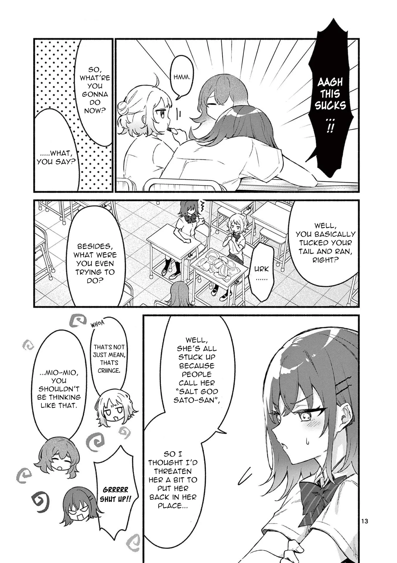 Shiotaiou no Sato-san ga Ore ni dake Amai - Chapter 48 - Page 13