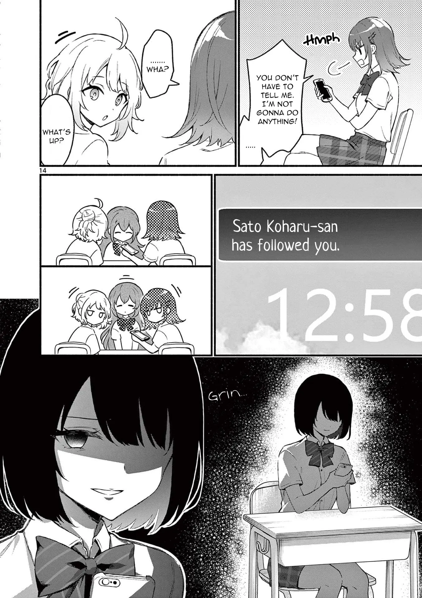 Shiotaiou no Sato-san ga Ore ni dake Amai - Chapter 48 - Page 14
